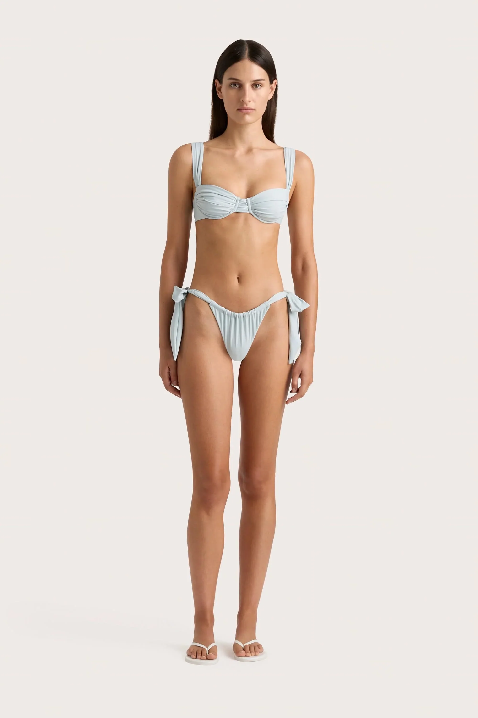 Faithfull - Costa Bikini Bottoms Sky Blue - Final Sale