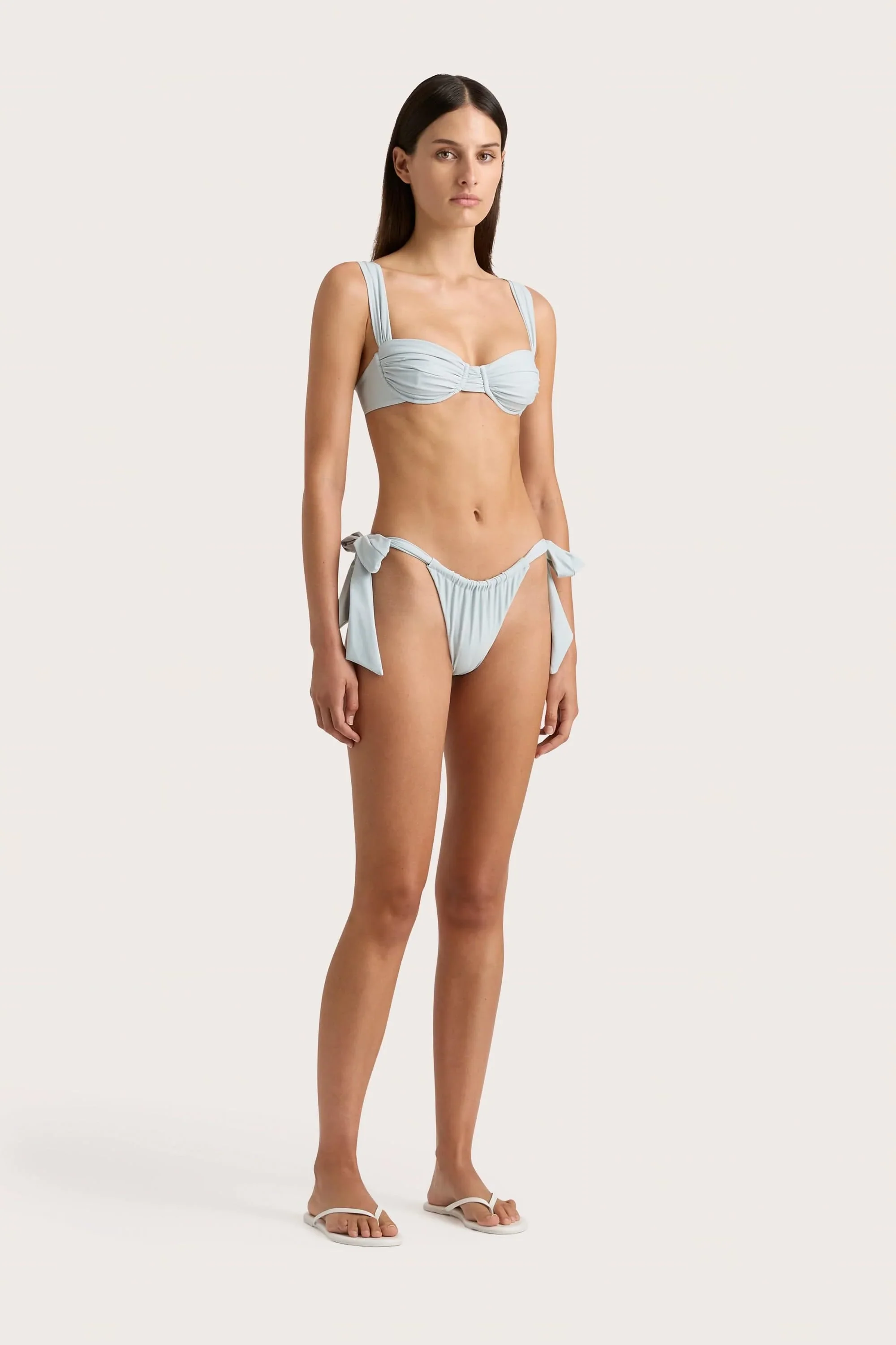 Faithfull - Costa Bikini Bottoms Sky Blue - Final Sale - Image 3