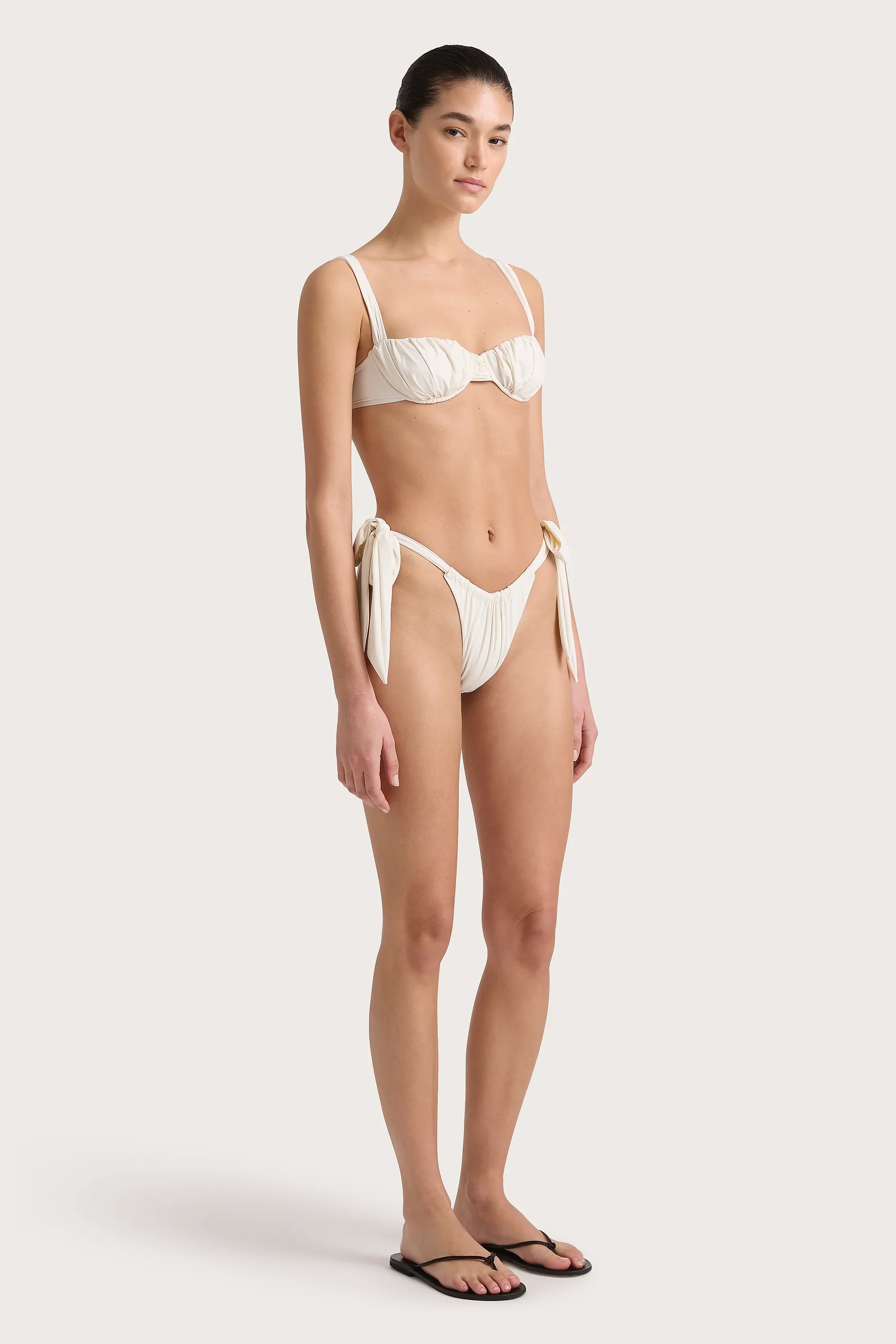 Faithfull - Costa Bikini Bottoms White - Final Sale - Image 4