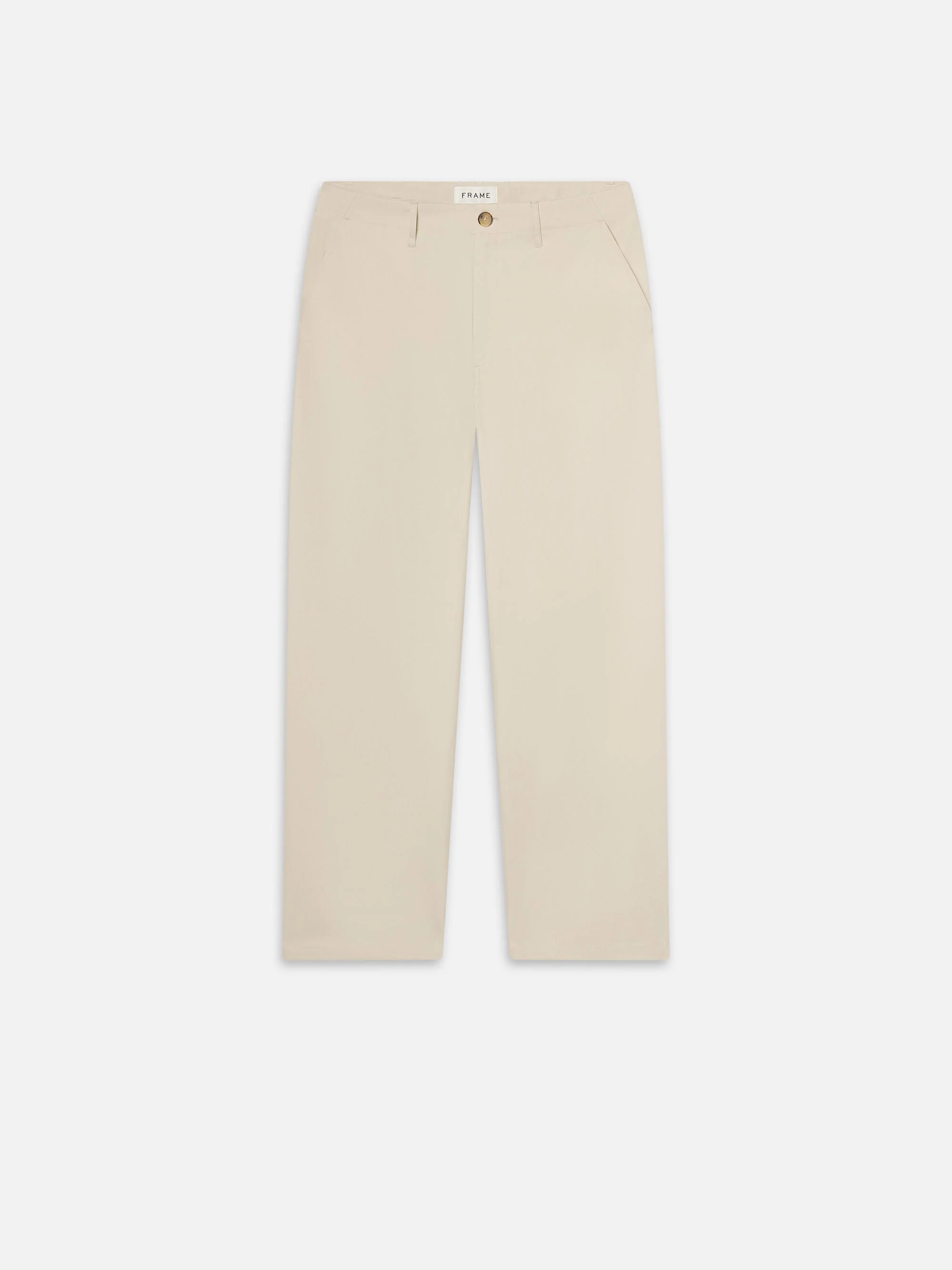 FRAME - Cotton Relaxed Trousers - Image 2