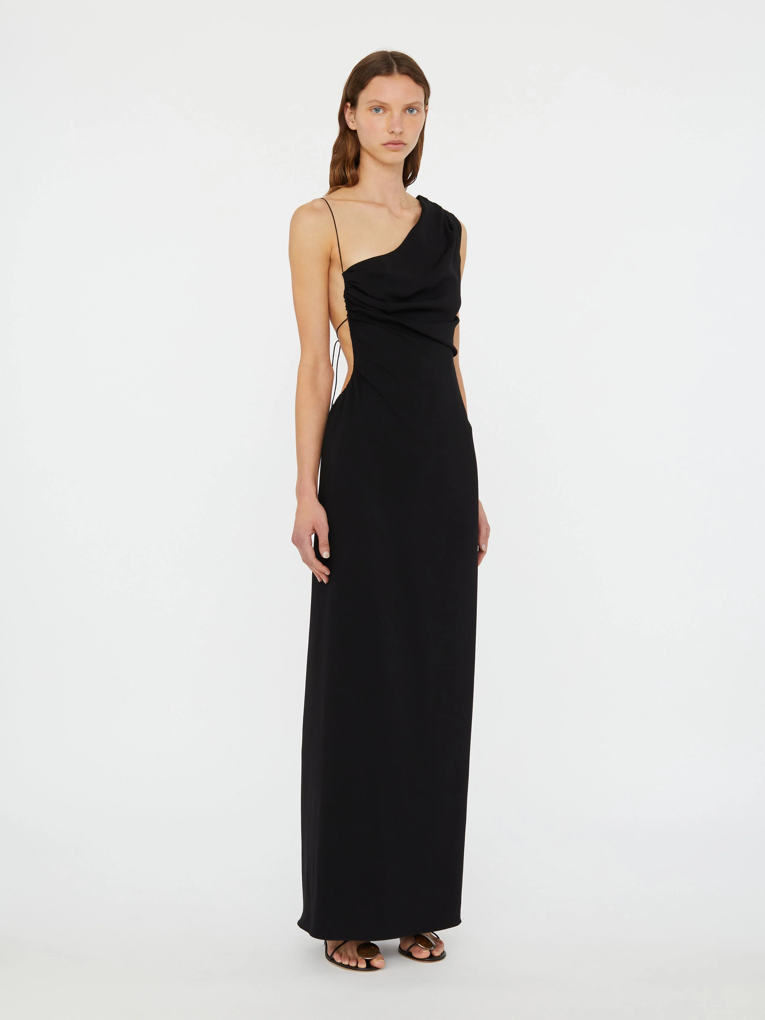 Christopher Esber - Crescent Cutaway Tie Dress - Image 2