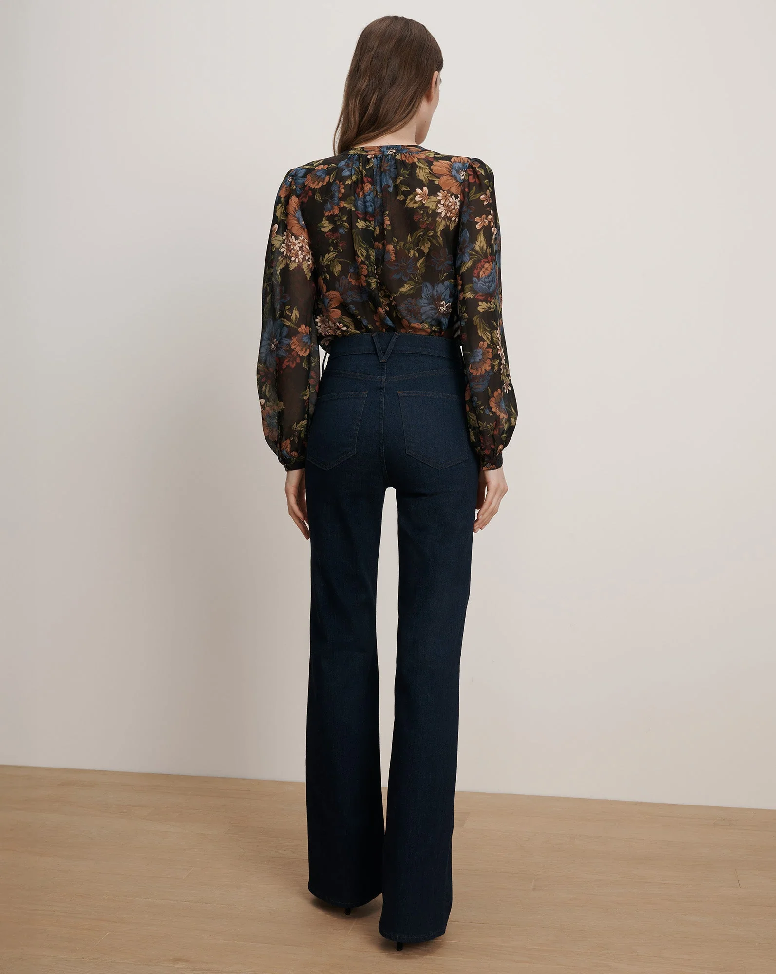 Veronica Beard - Crosbie Slim Wide - Leg Jean - Image 5