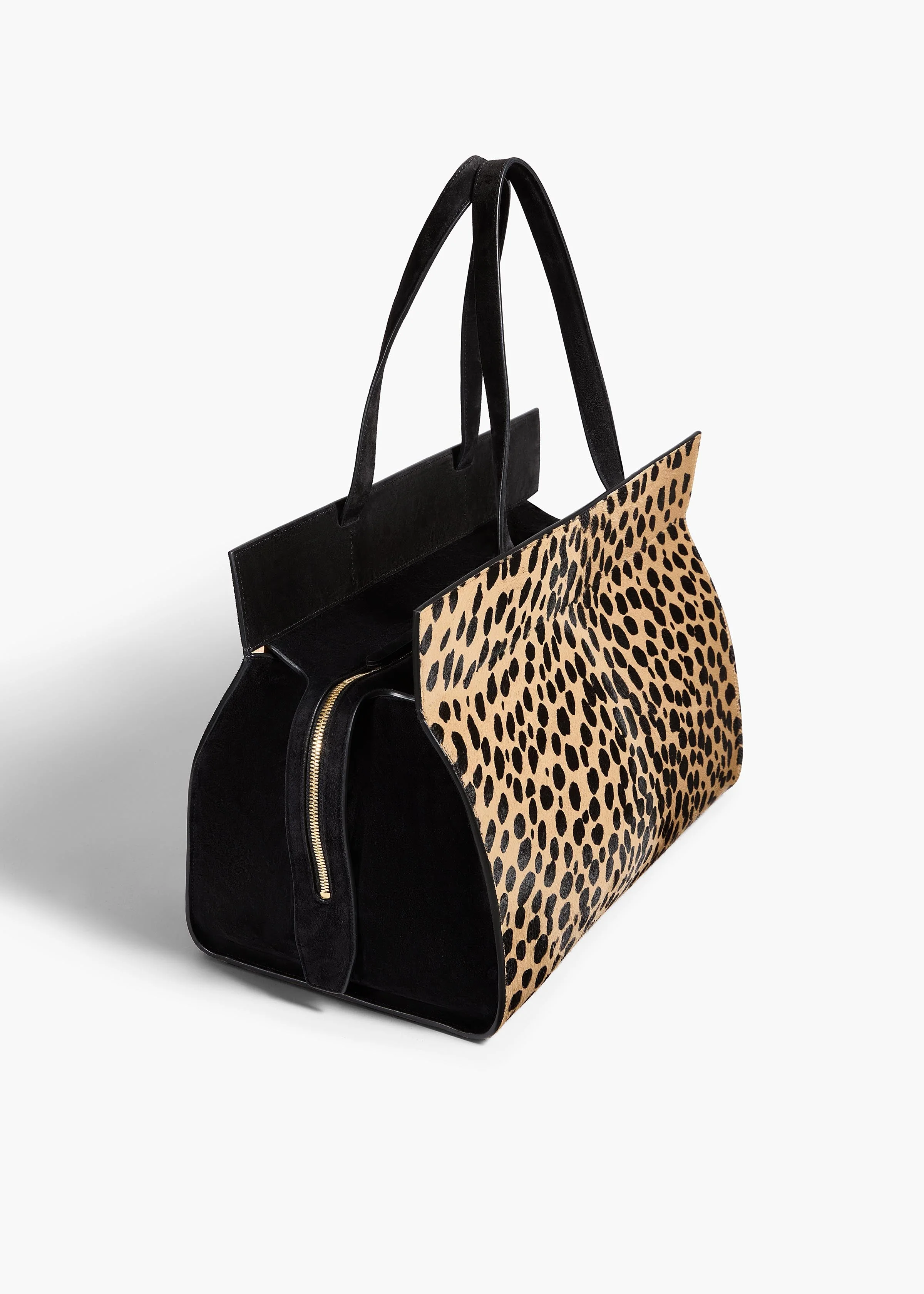 Khaite - Crosby Bag in Hyena Print Haircalf - Image 8