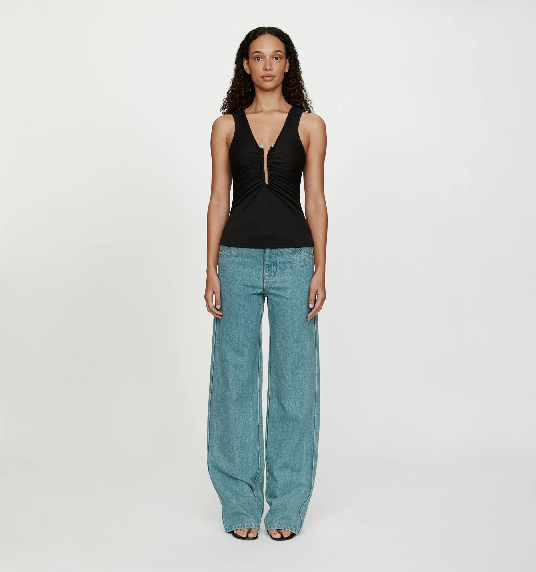 Christopher Esber - Crystal Pin Tank - Image 2