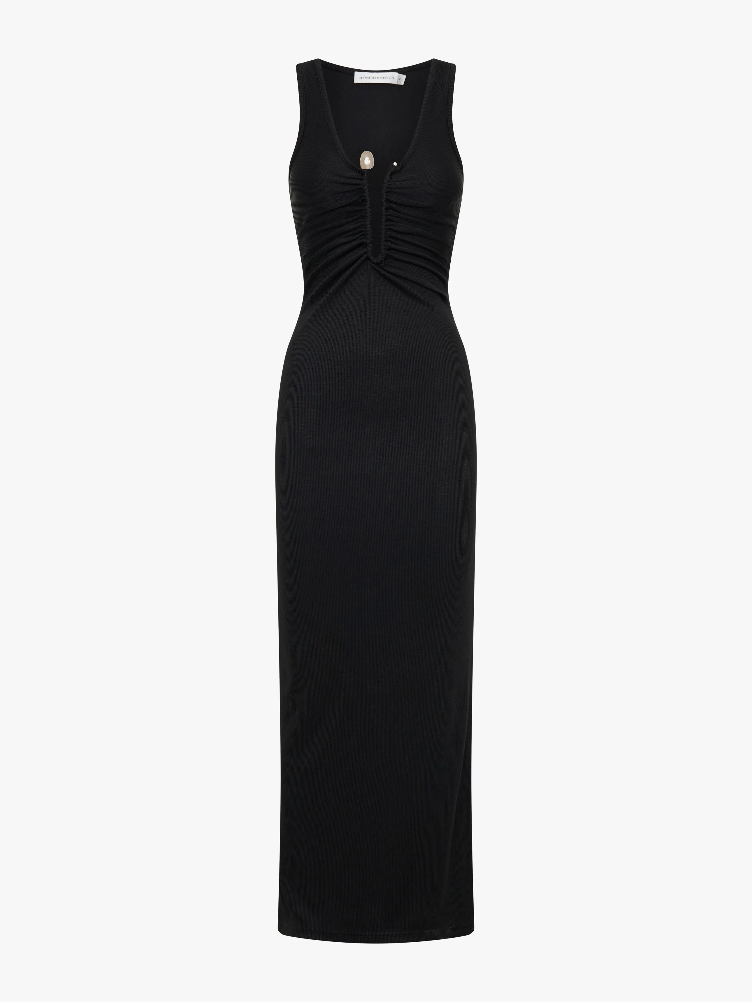 Christopher Esber - Crystal Pin Tank Dress - Image 5