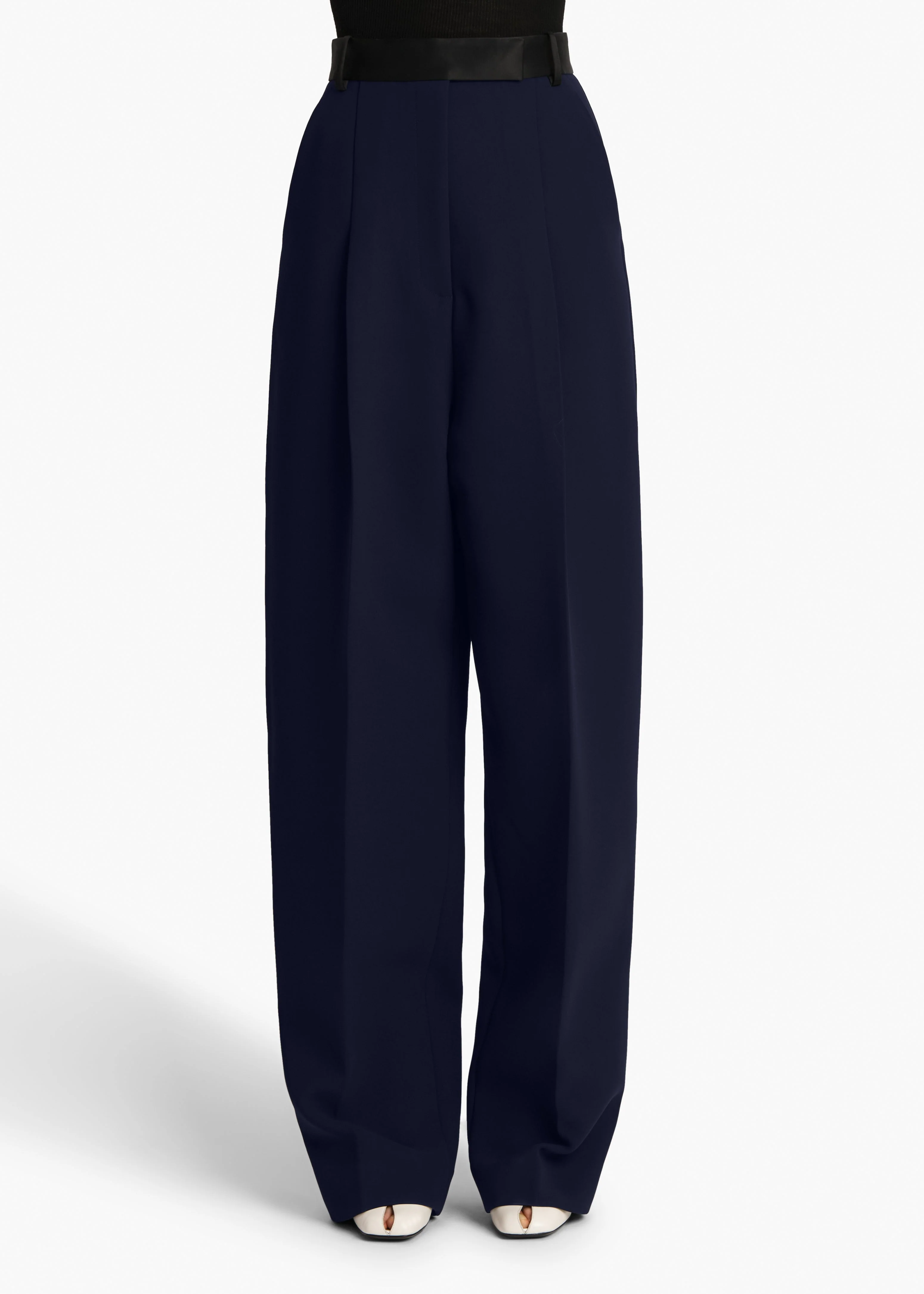 Khaite - Cullen Pant in Dark Navy - Image 10
