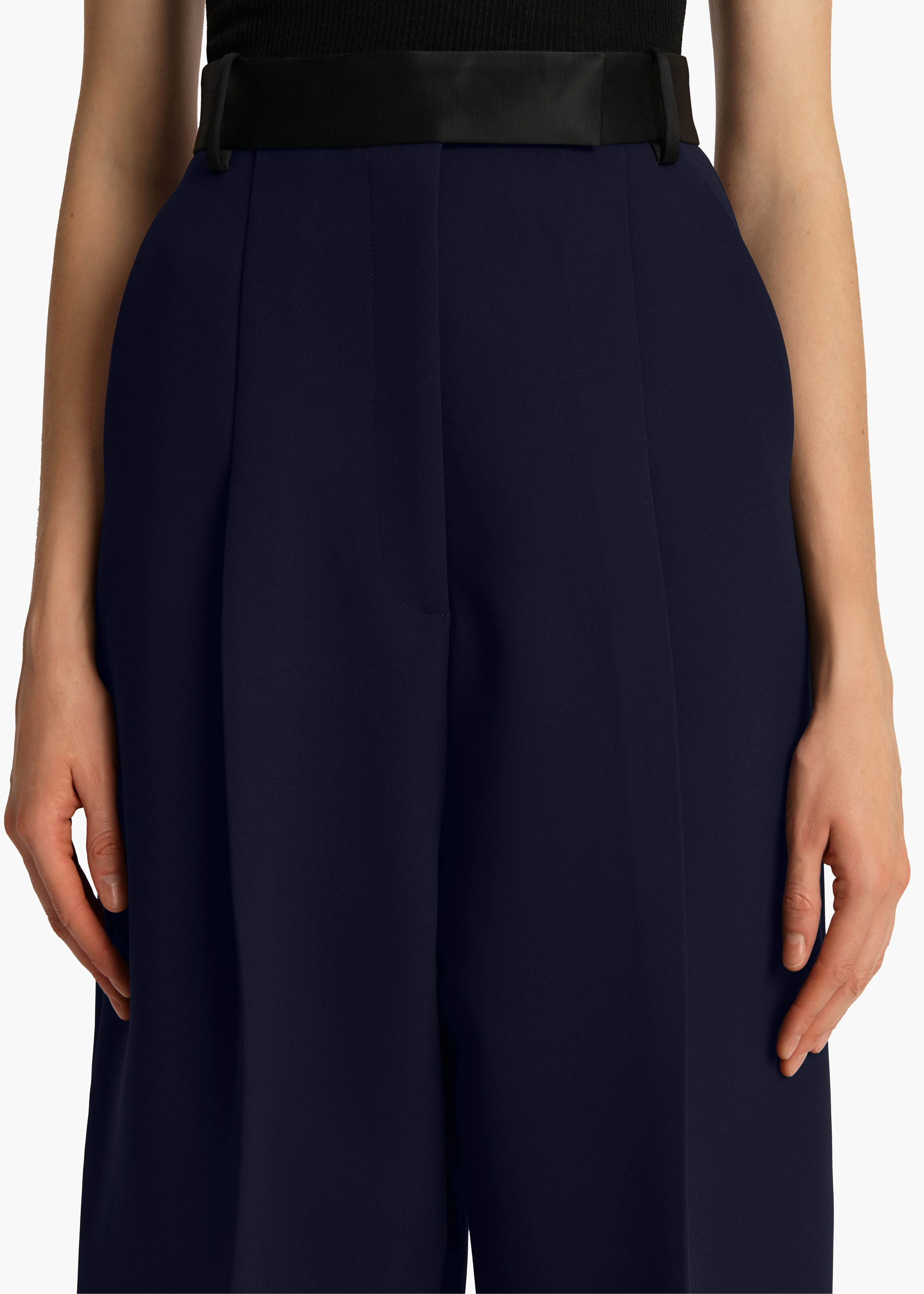 Khaite - Cullen Pant in Dark Navy - Image 5