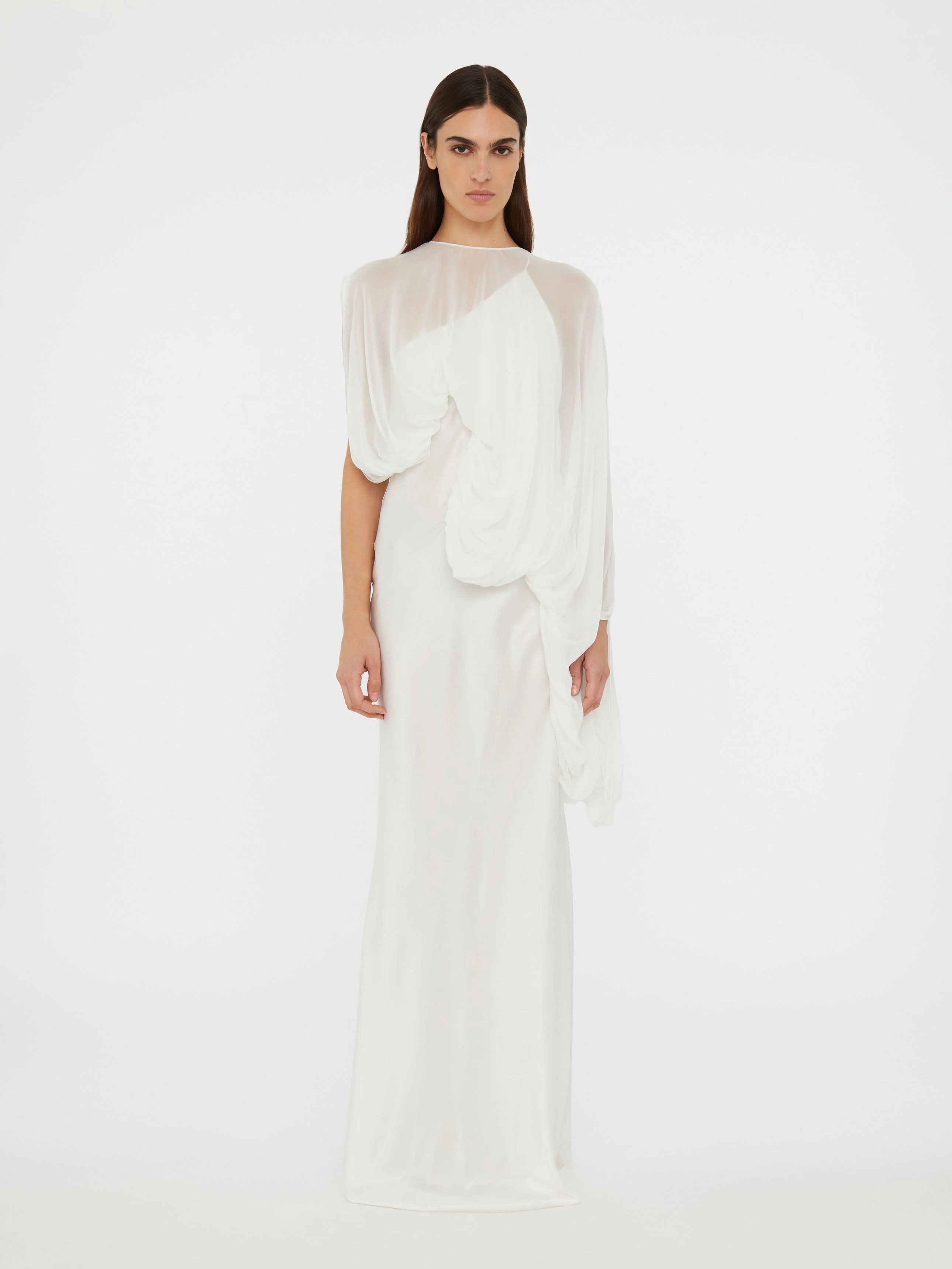 Christopher Esber - Cumulus Draped Sleeve Dress