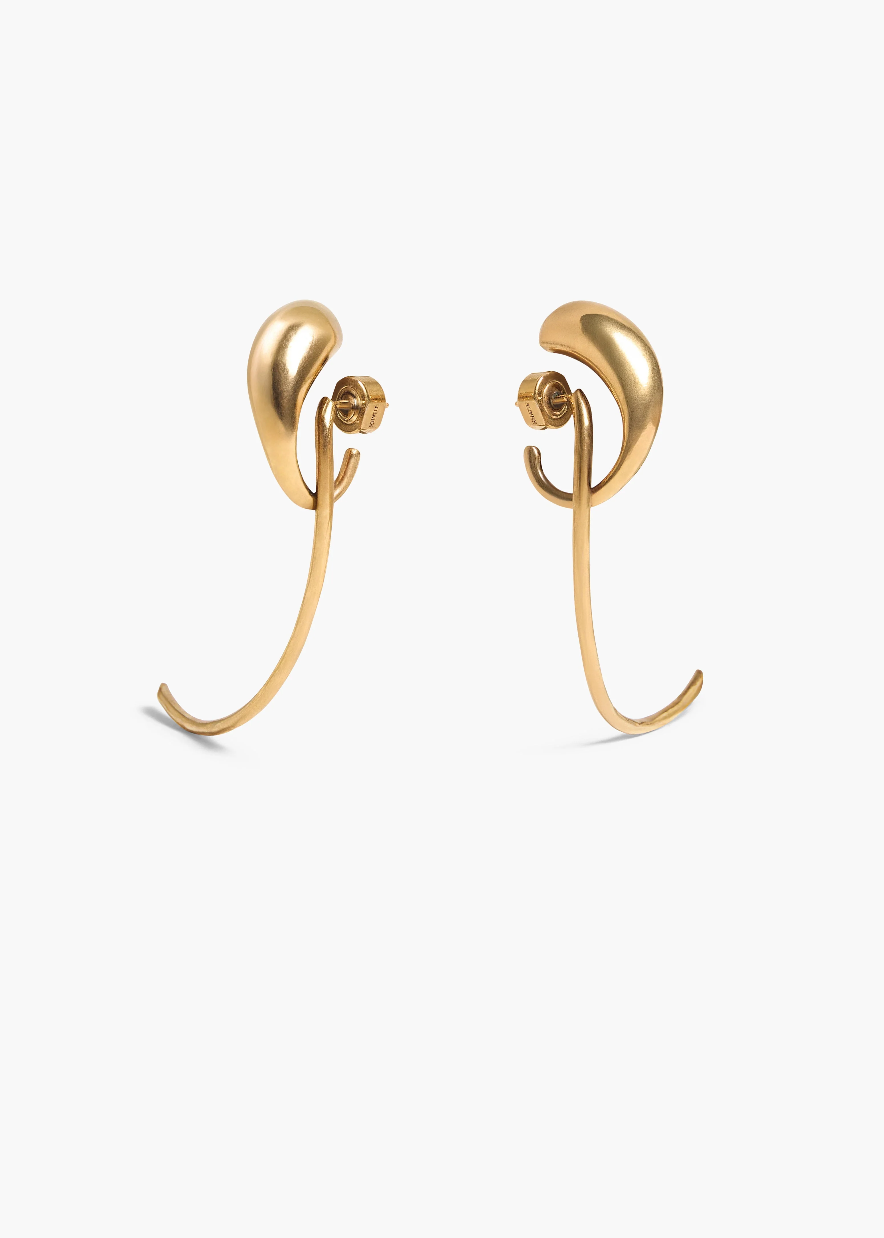 Khaite - Cyclone Earrings in Antique Gold - Image 12