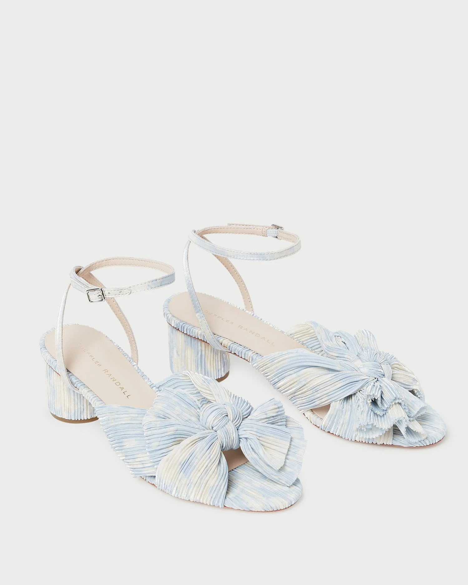 Loeffler Randall - Dahlia Blue Floral Bow Heel - Image 3
