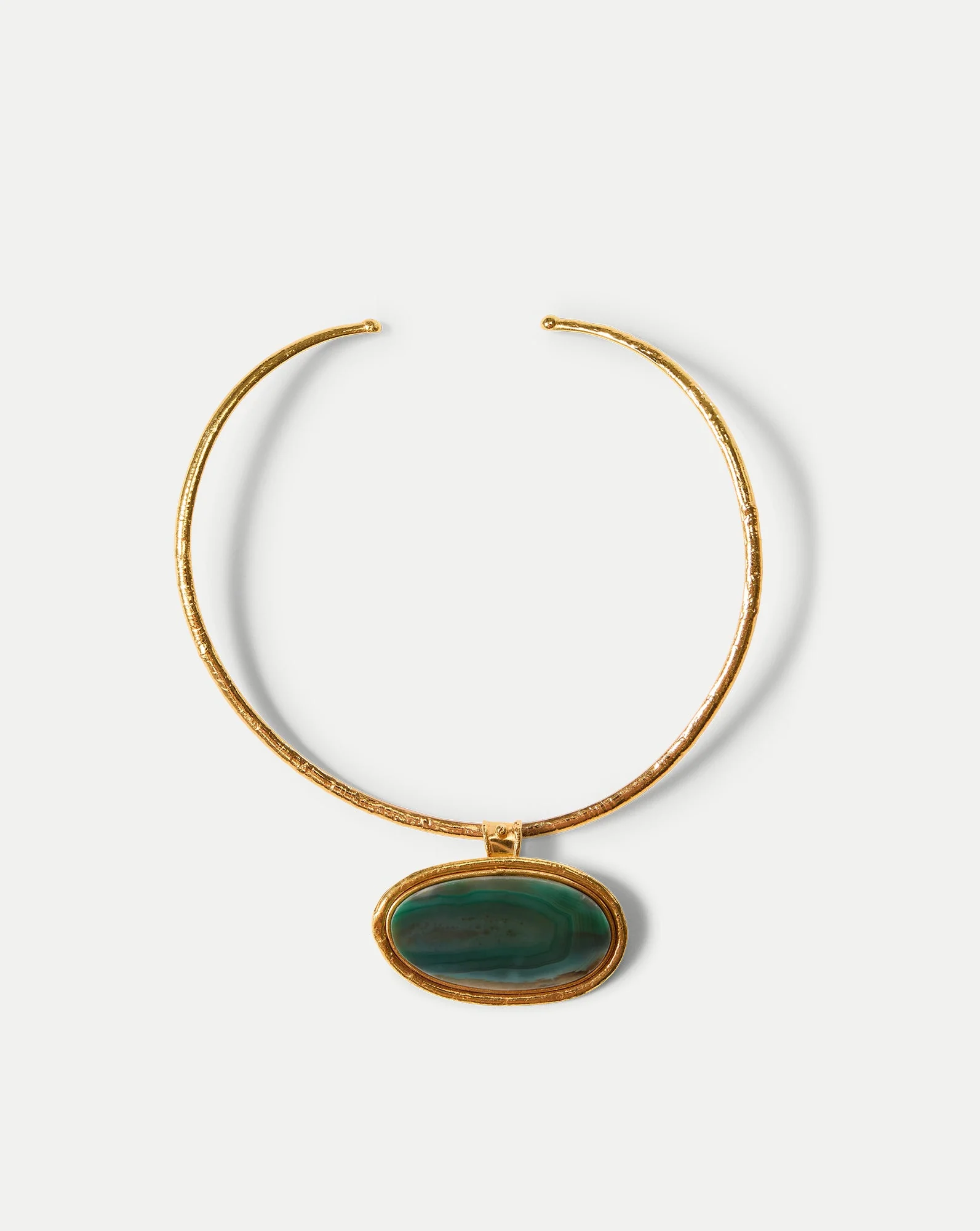 Veronica Beard - Dakota Green Agate Necklace