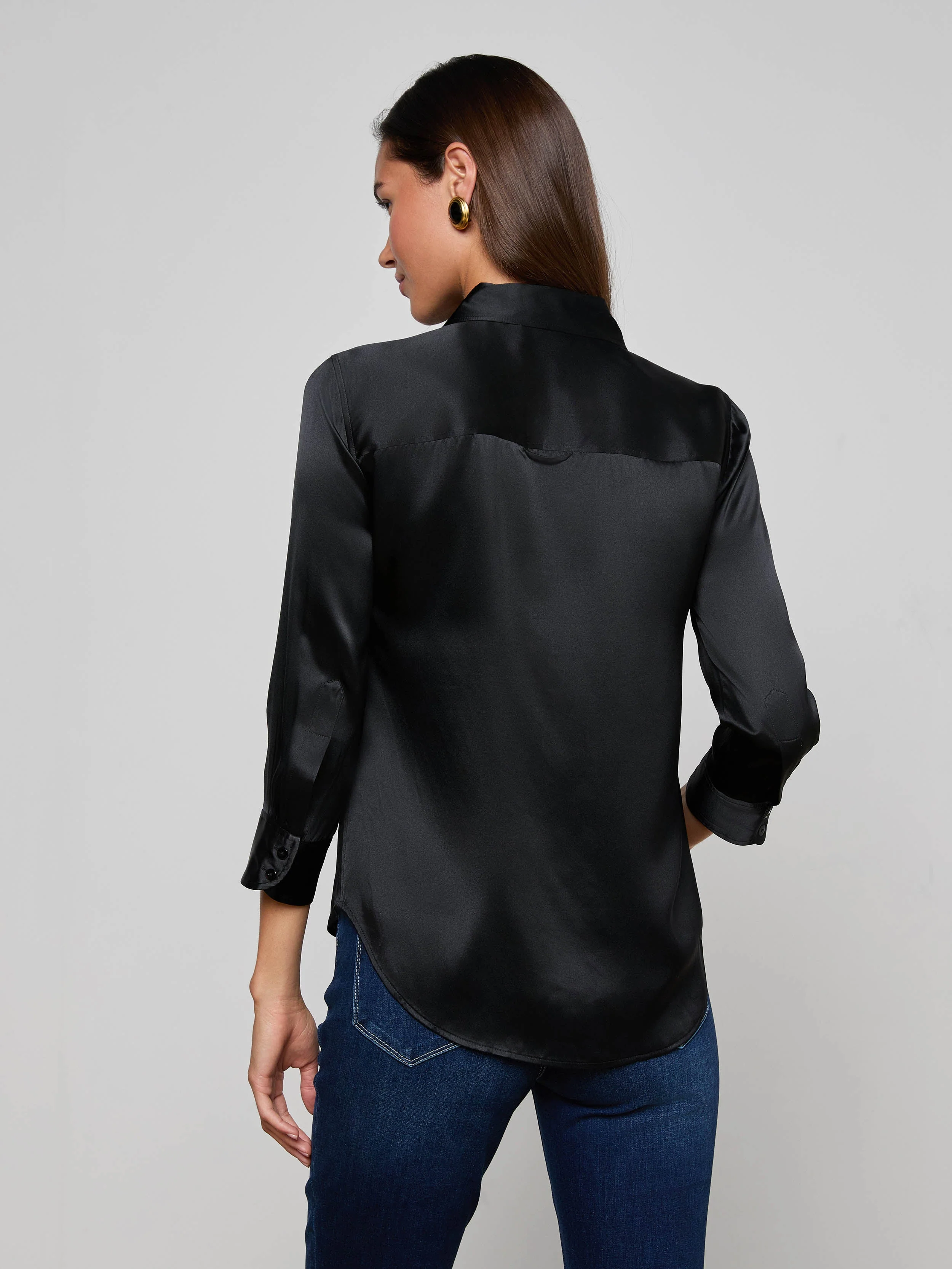 L'AGENCE - Dani Silk Blouse - Image 4
