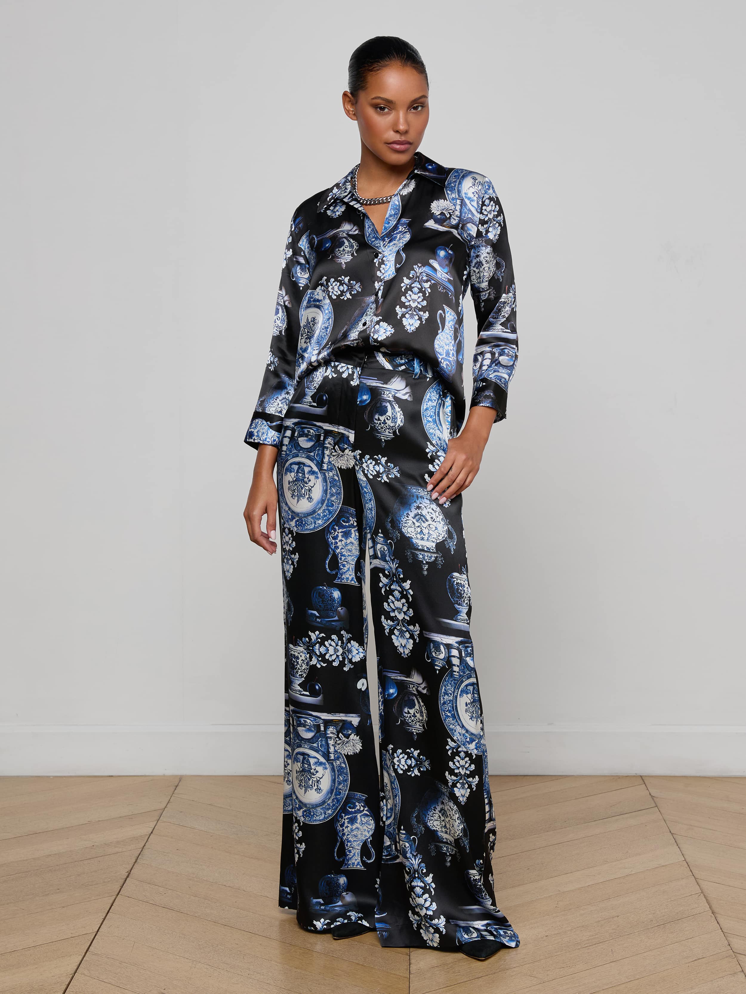 L'AGENCE - Dani Silk Blouse - Image 11
