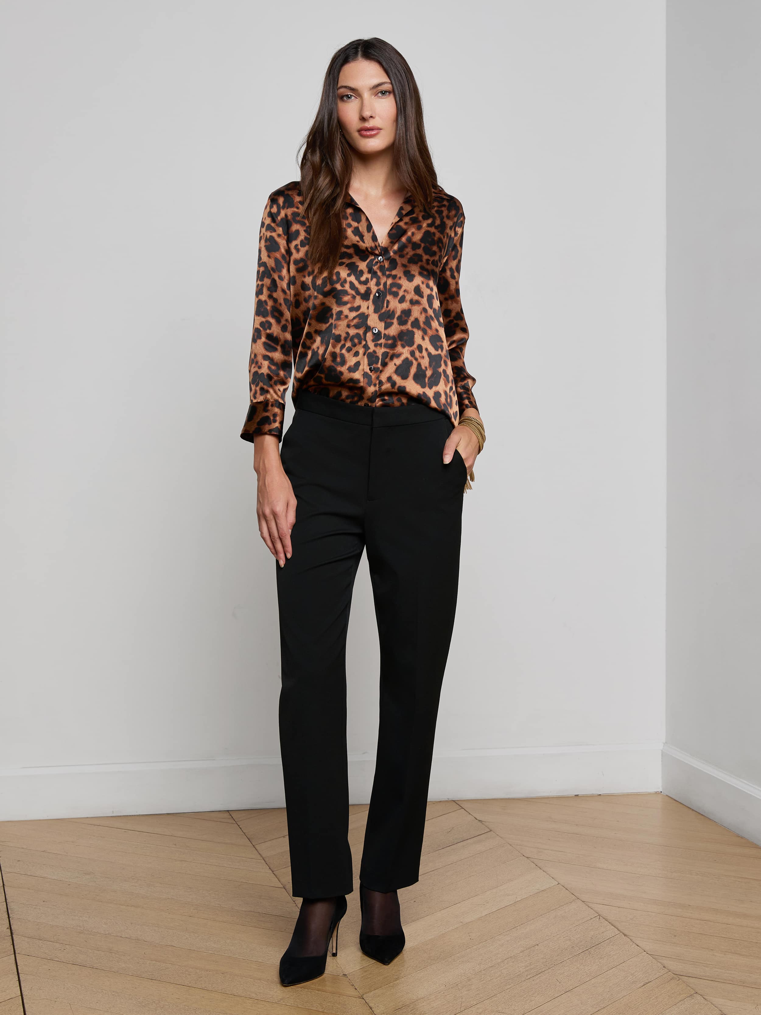 L'AGENCE - Dani Silk Blouse - Image 3