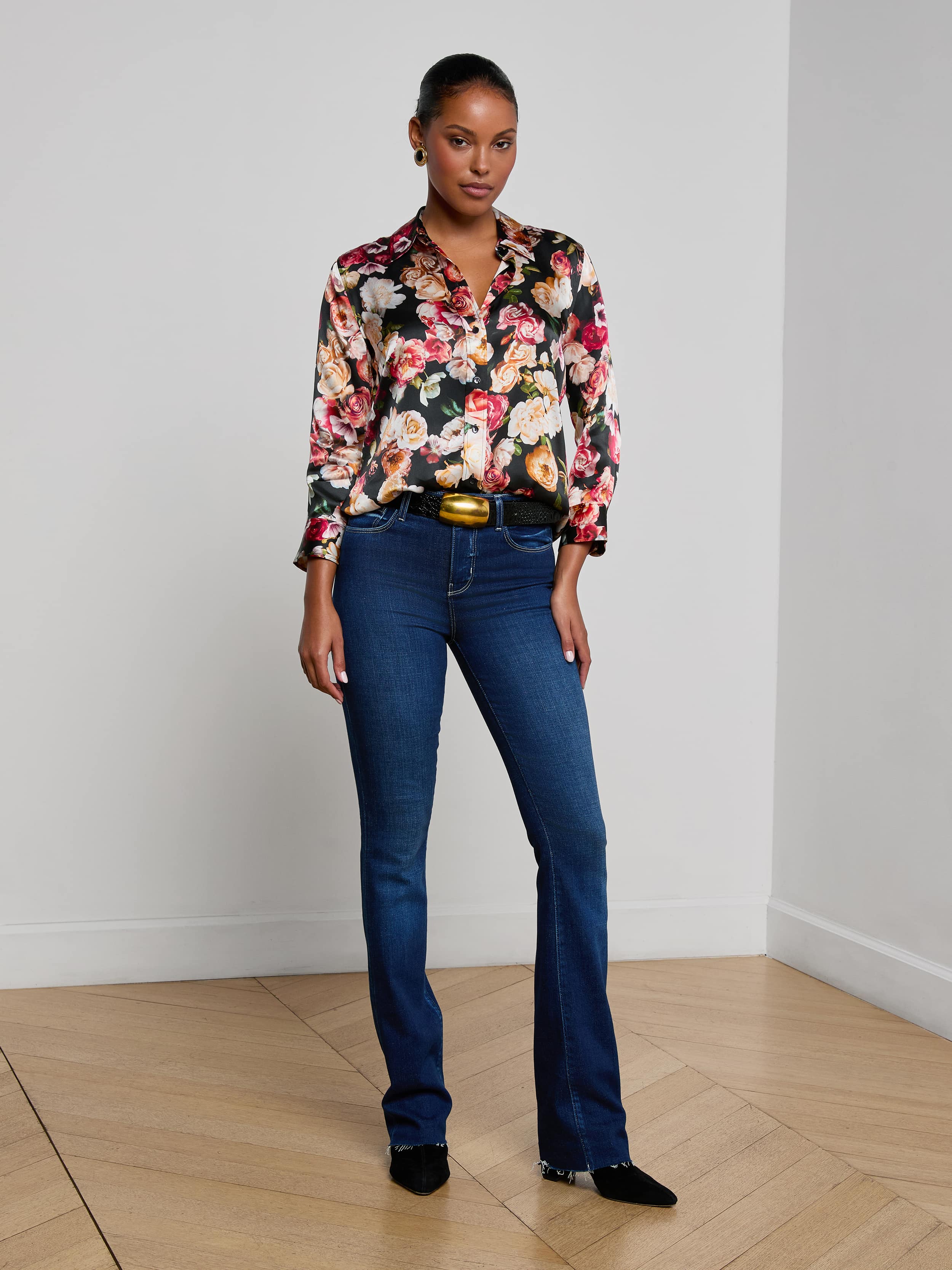 L'AGENCE - Dani Silk Blouse - Image 3