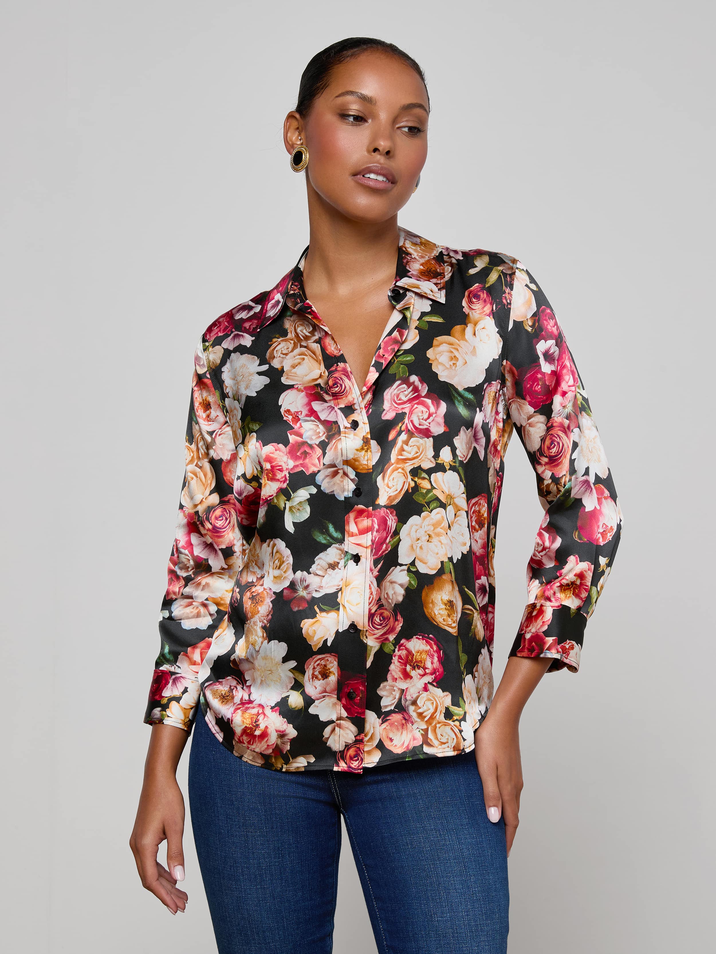L'AGENCE - Dani Silk Blouse - Image 7