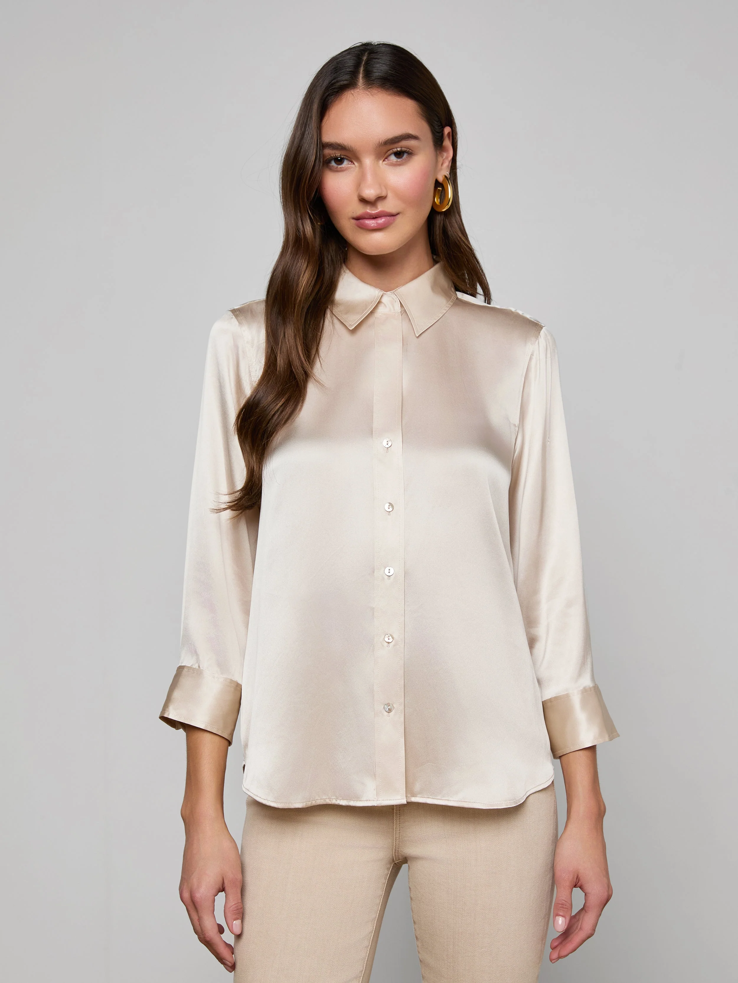 L'AGENCE - Dani Silk Blouse - Image 5