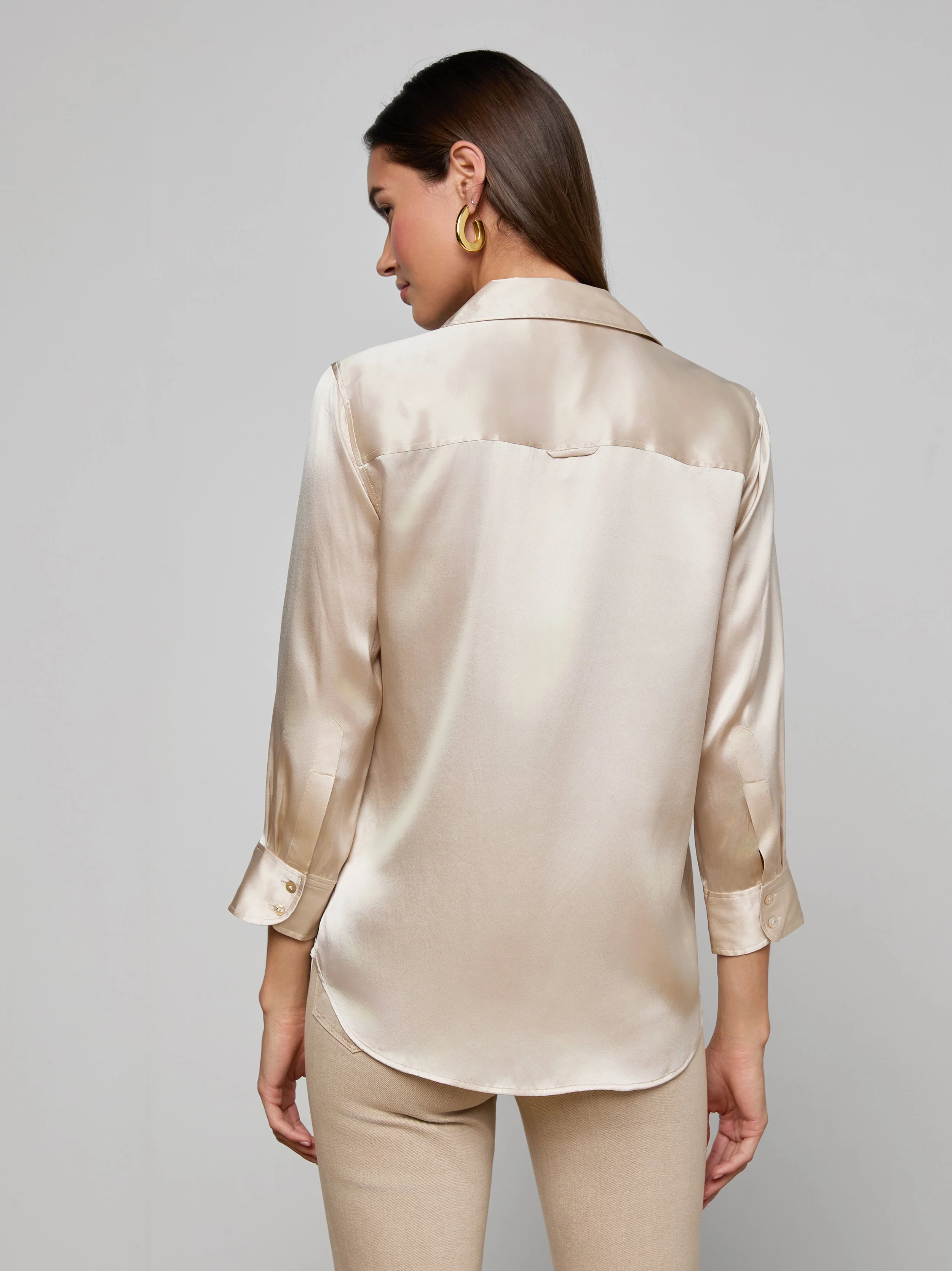 L'AGENCE - Dani Silk Blouse - Image 8