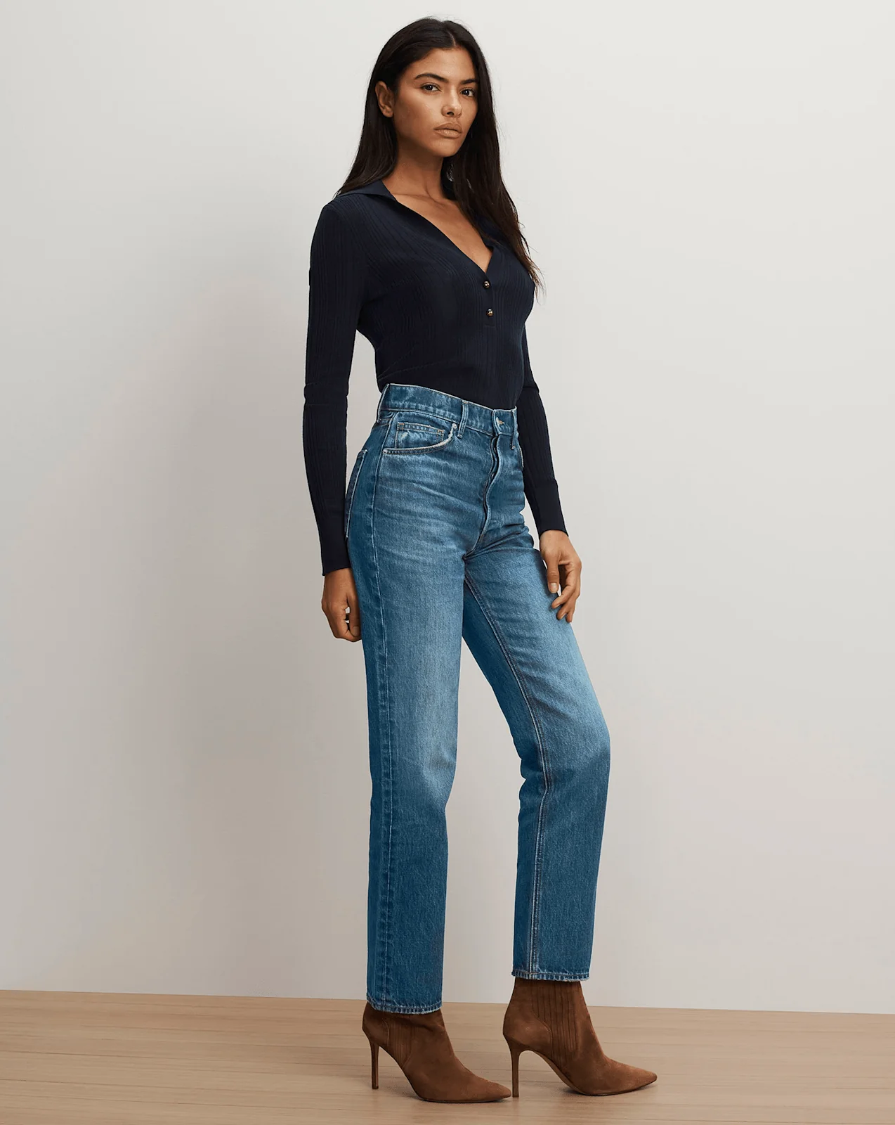Veronica Beard - Daniela Straight - Leg Jean - Image 3