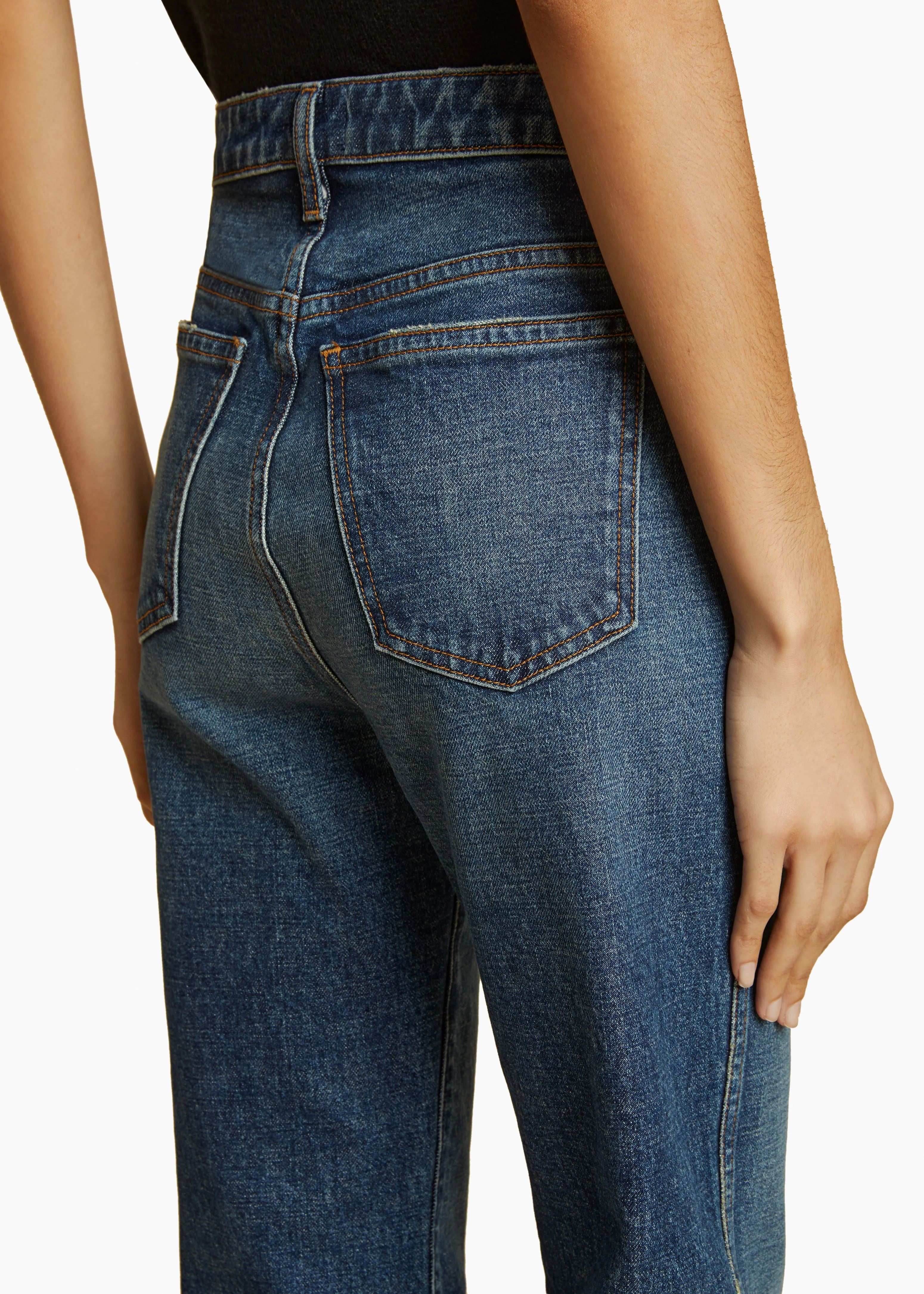 Khaite - Danielle Stretch Jean in Archer - Image 12