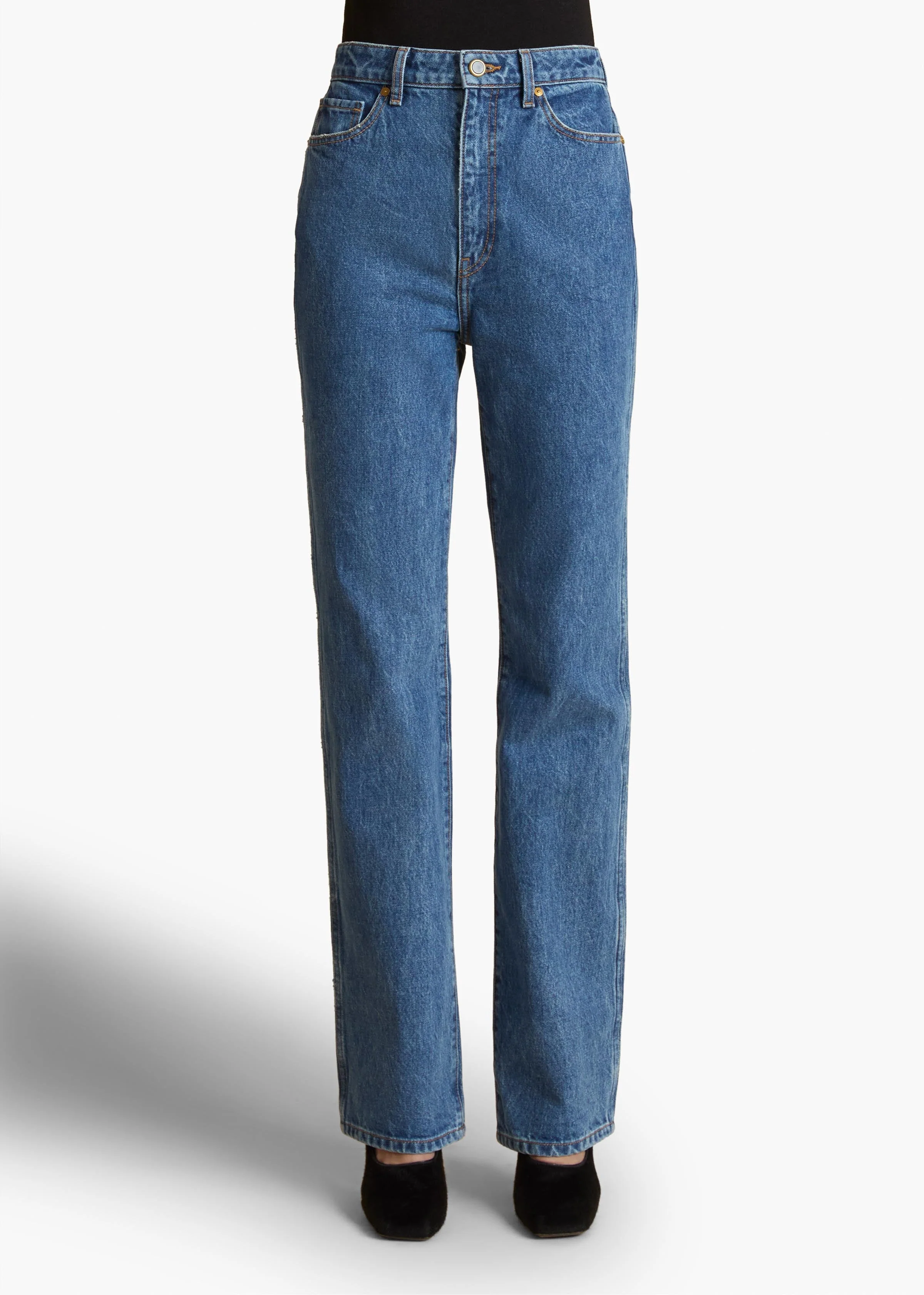 Khaite - Danielle Stretch Jean in Boone - Image 10
