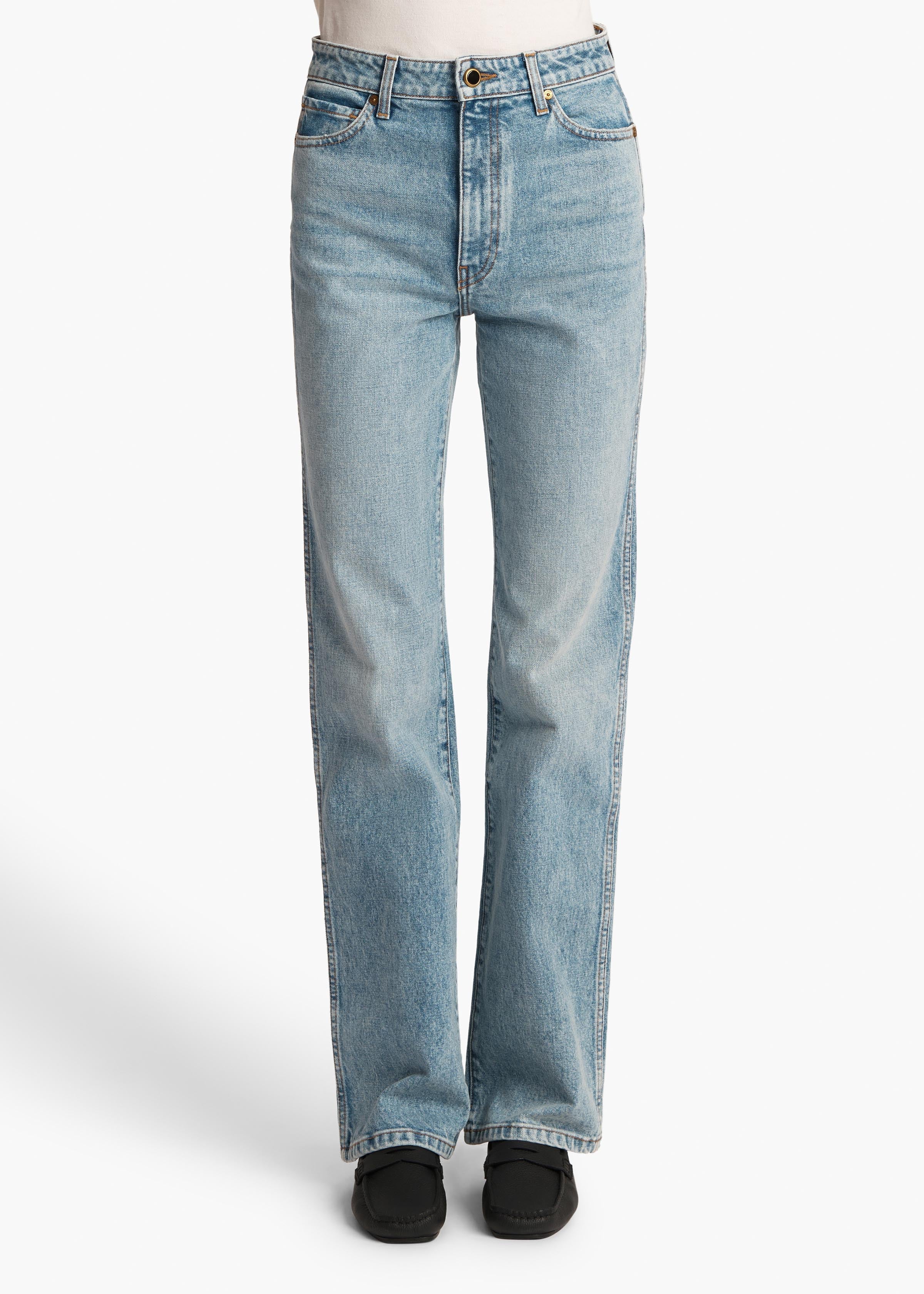 Khaite - Danielle Stretch Jean in Bryce - Image 3