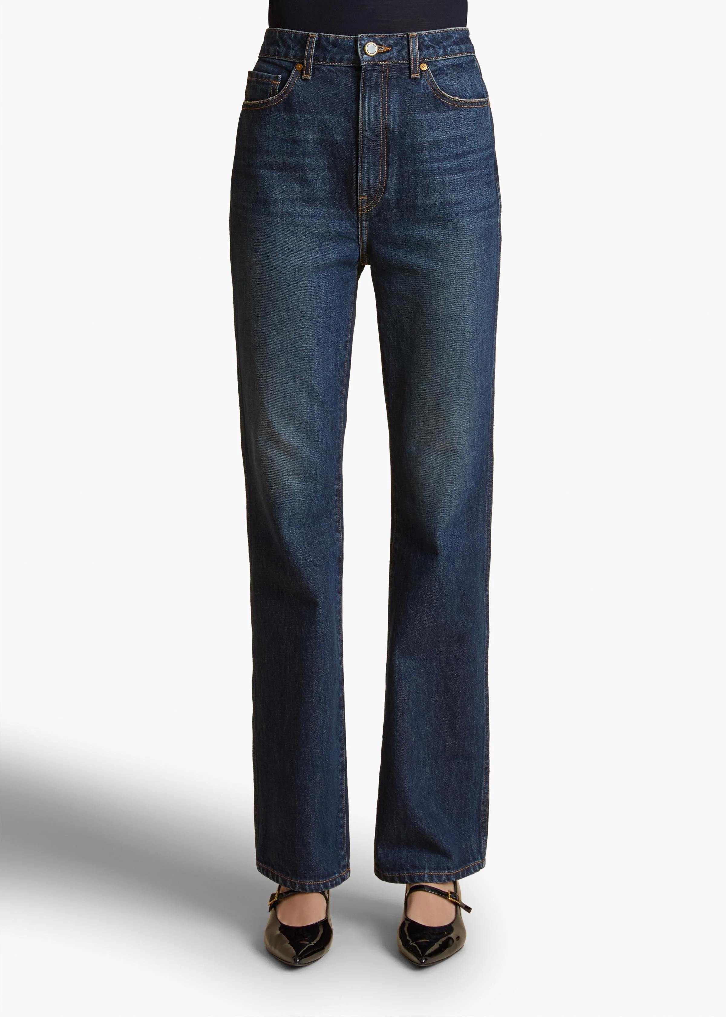 Khaite - Danielle Stretch Jean in Lansing - Image 10