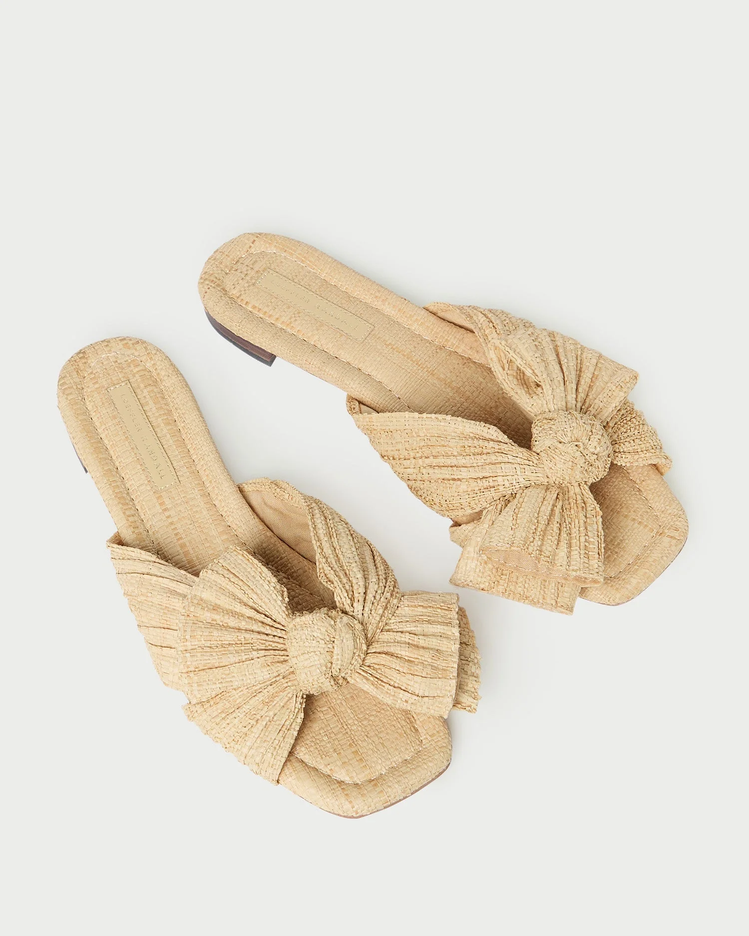 Loeffler Randall - Daphne Natural Bow Slide Sandal - Image 4