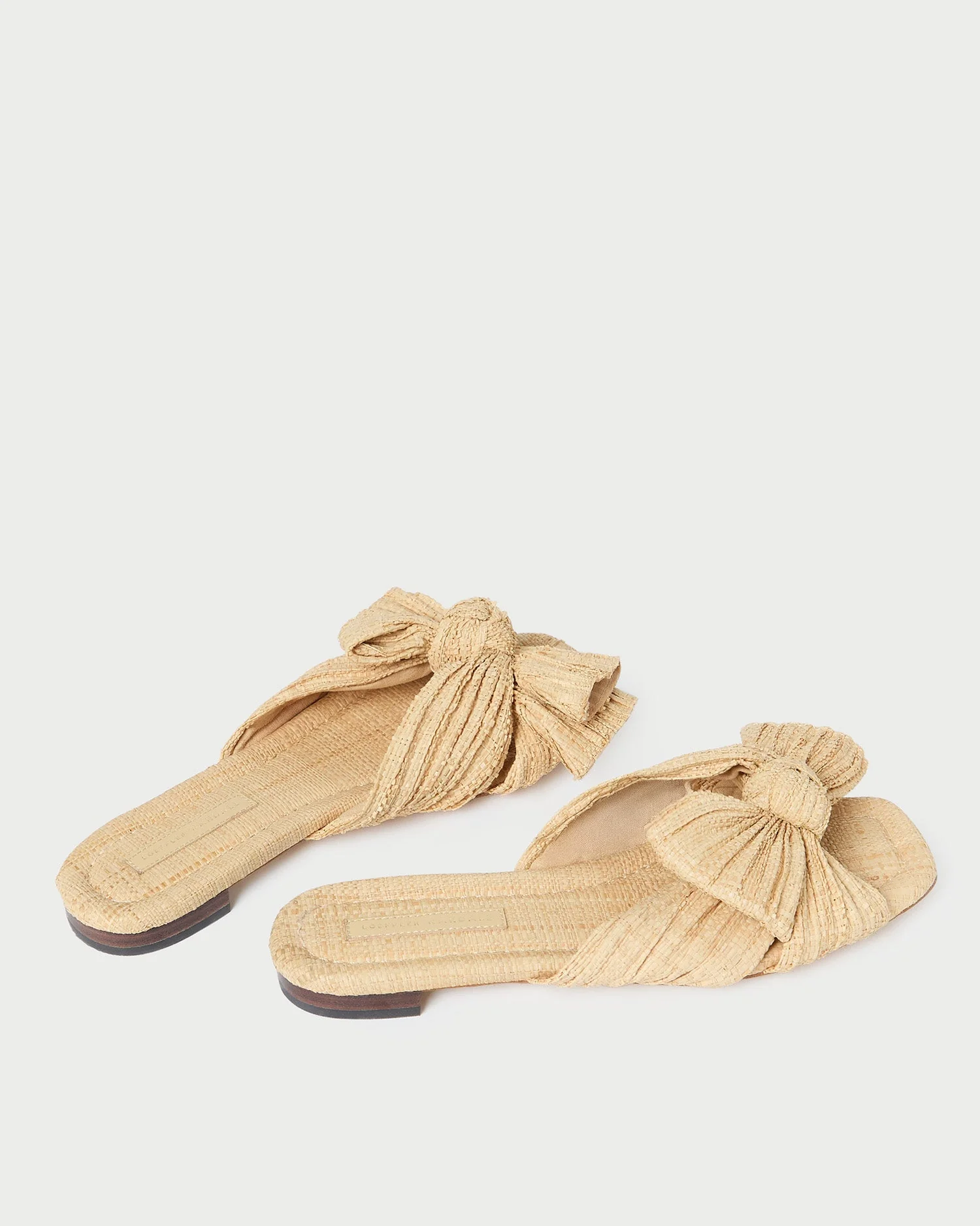 Loeffler Randall - Daphne Natural Bow Slide Sandal - Image 5