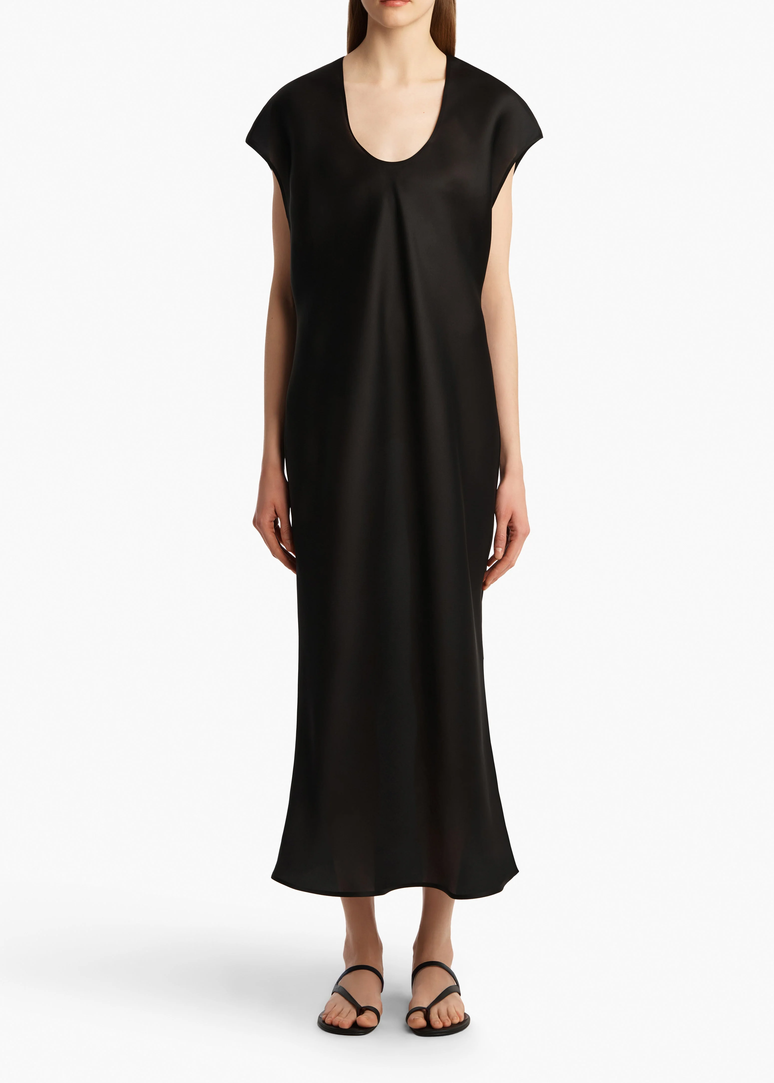 Khaite - Darby Dress in Black - Image 3