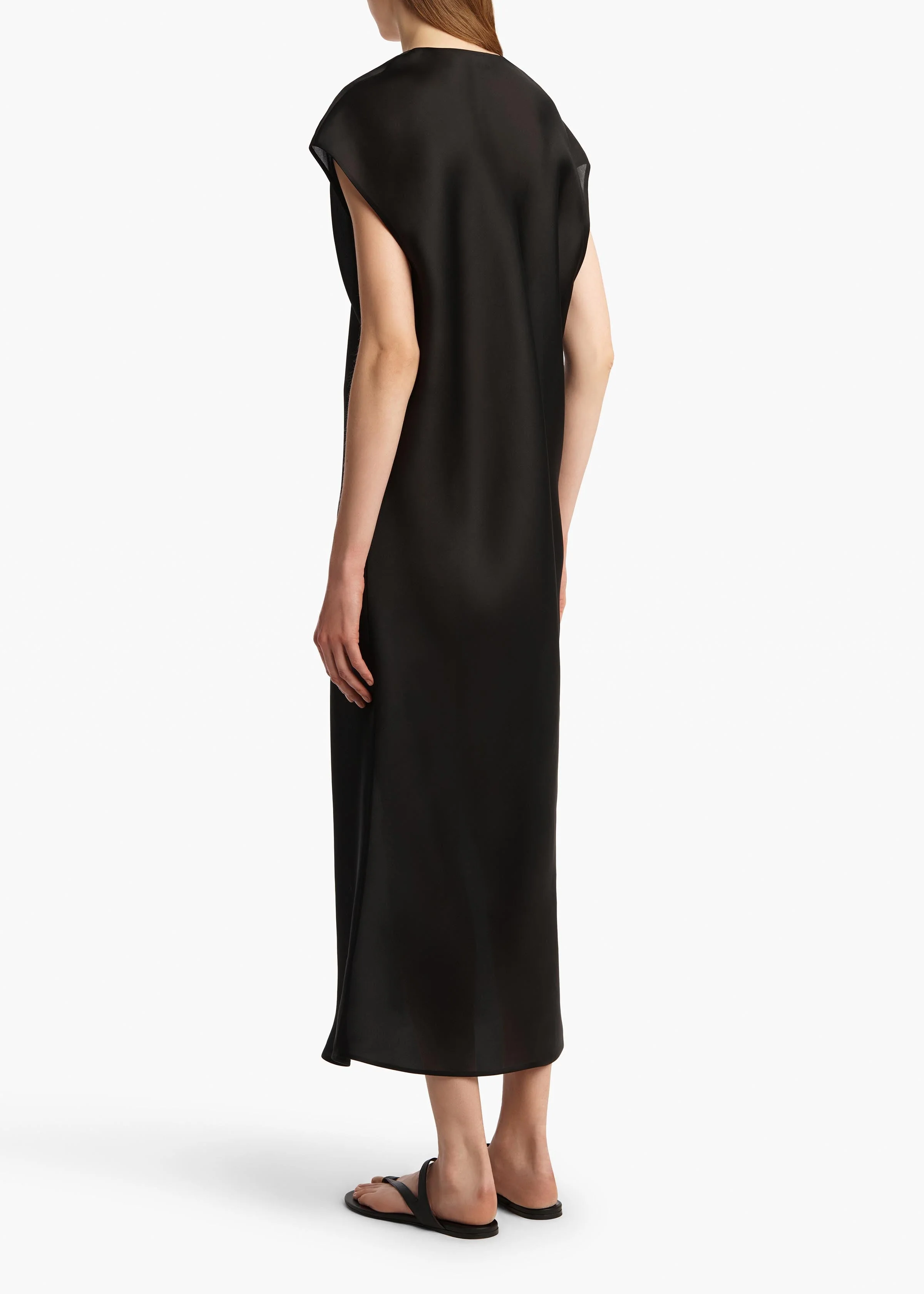 Khaite - Darby Dress in Black - Image 4