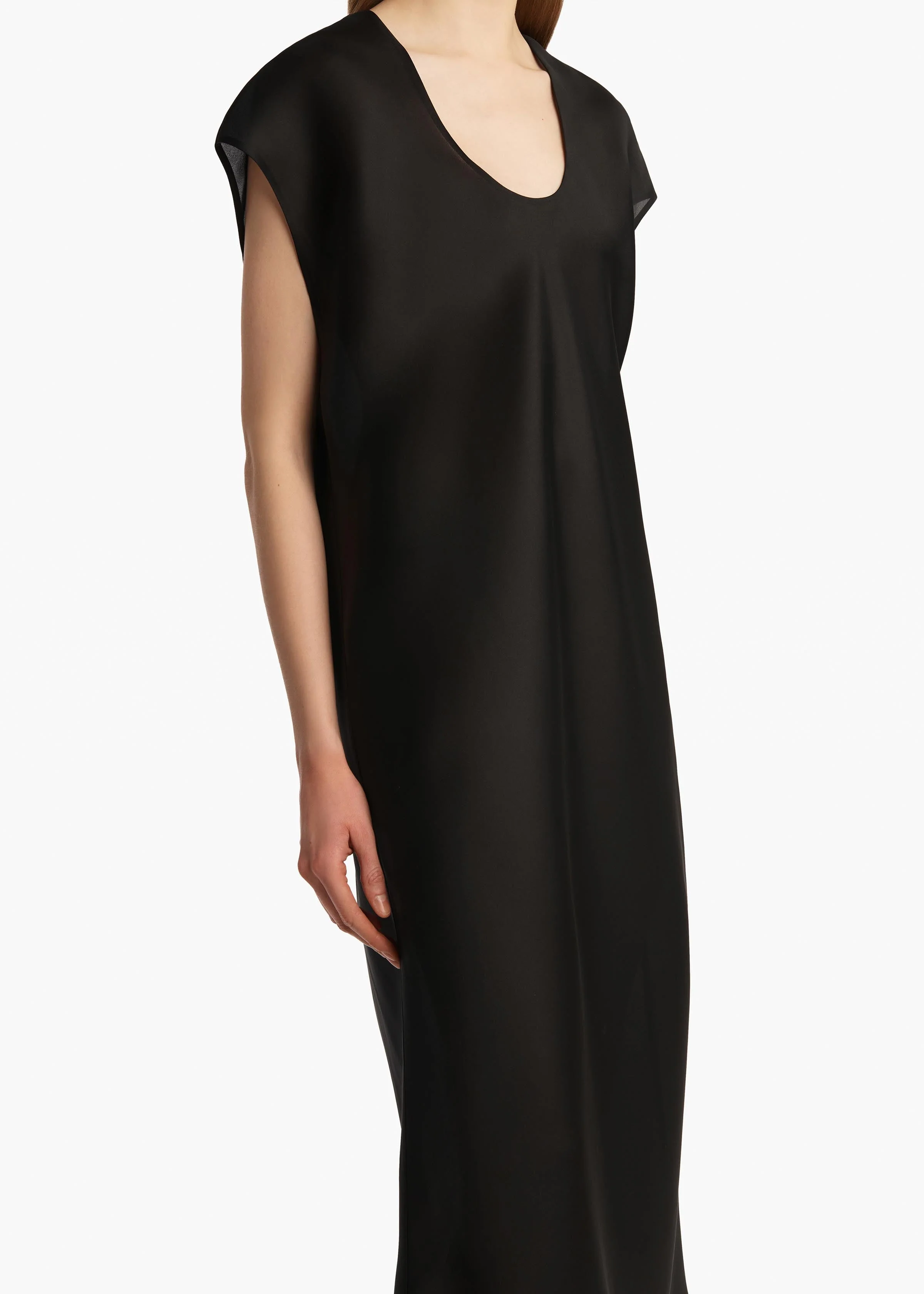Khaite - Darby Dress in Black - Image 5