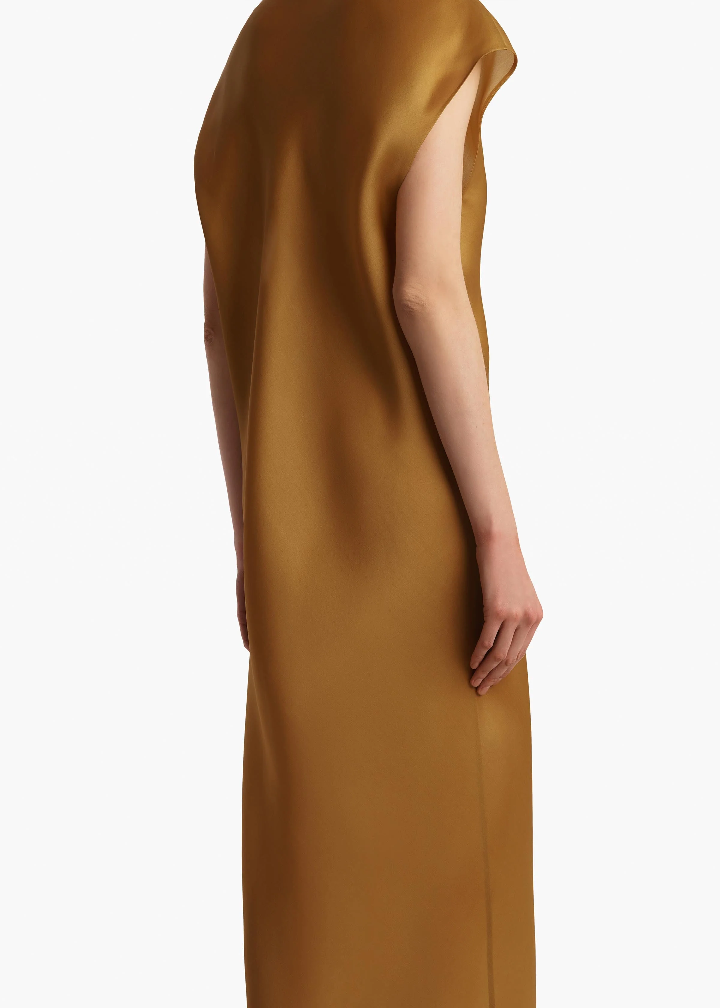 Khaite - Darby Dress in Dijon - Image 13