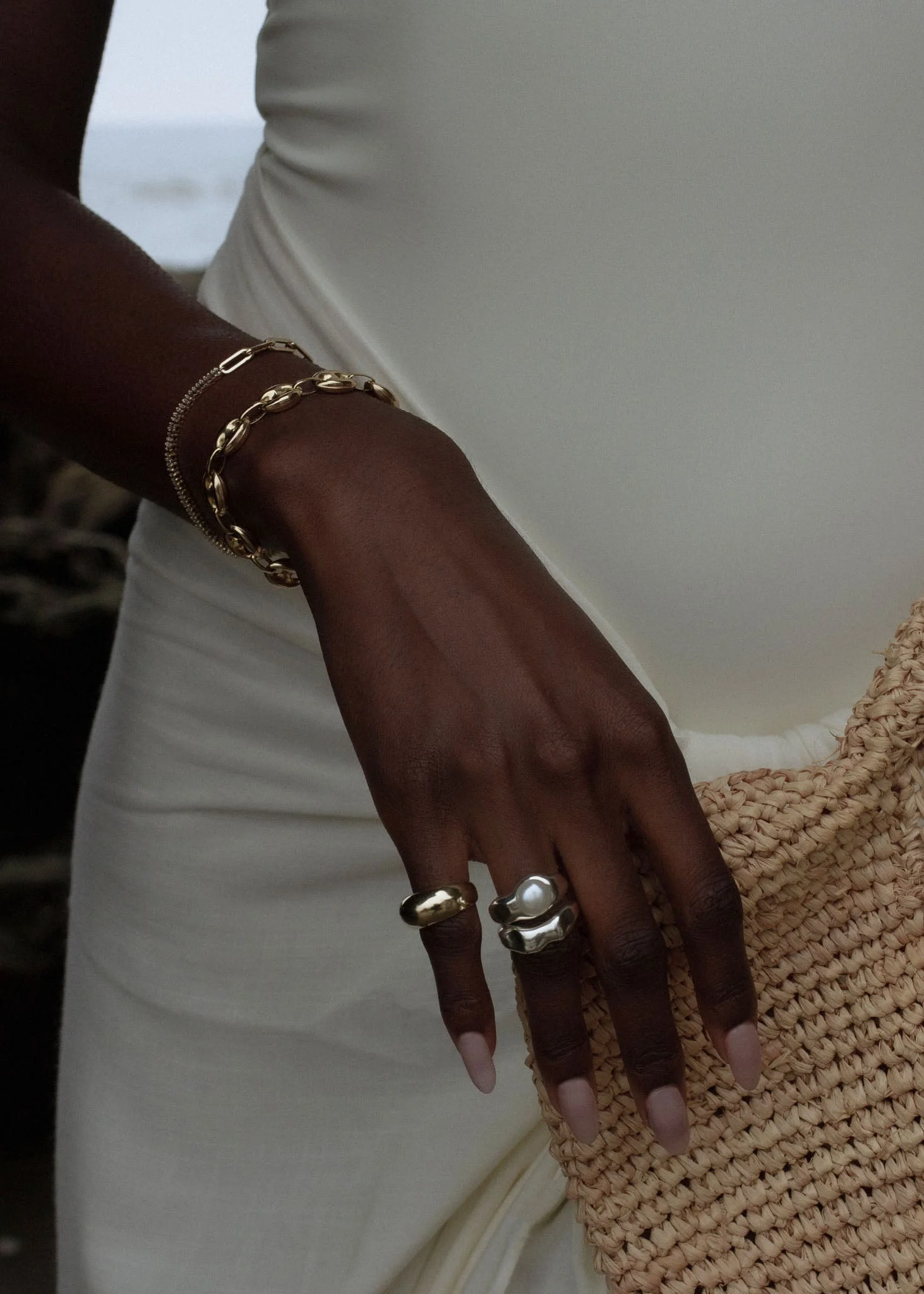 Kinn - Dare To Love Bold Hollow Dome Ring - Image 3