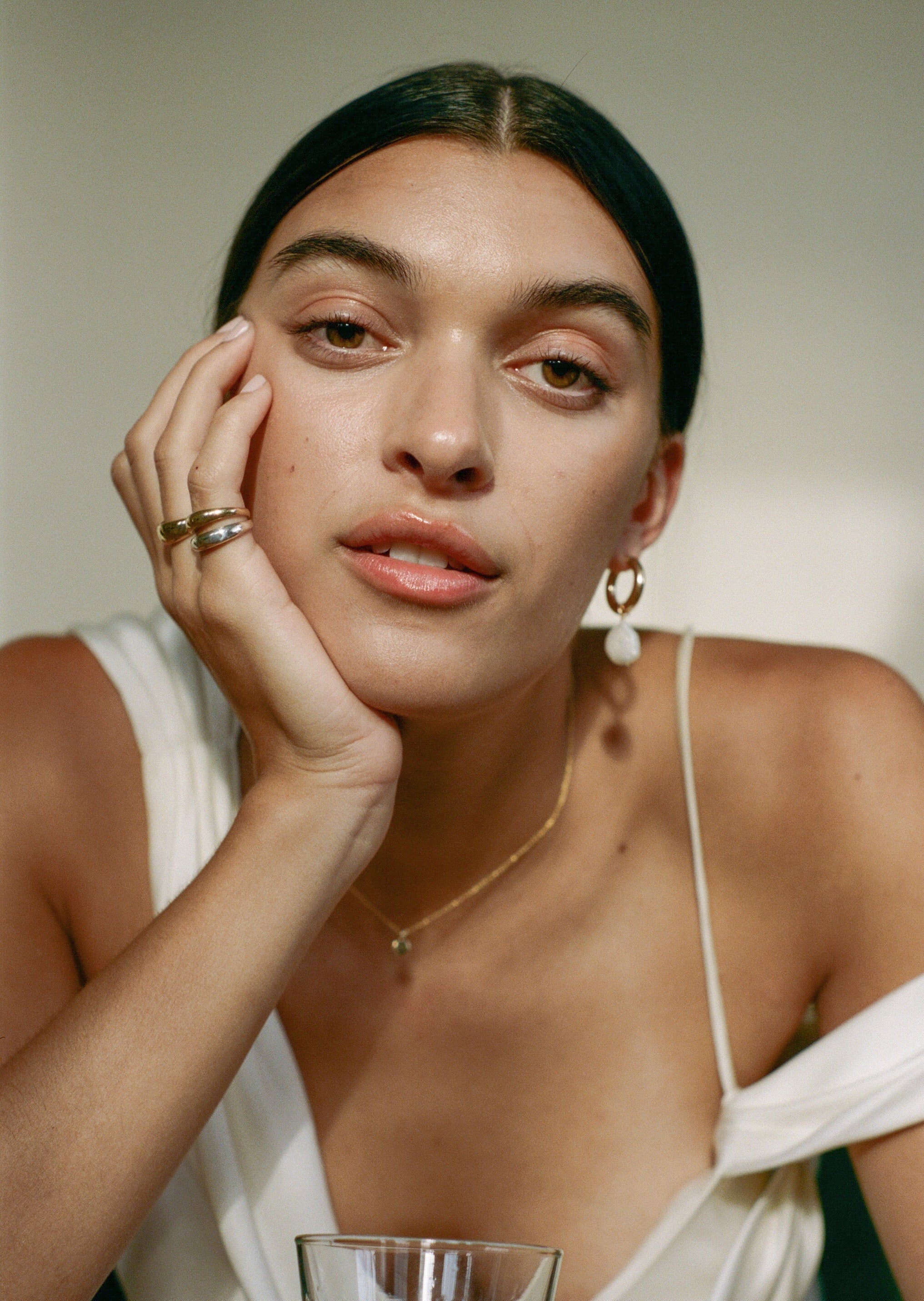 Kinn - Dare To Love Double Dome Ring Gold & Silver - Image 4