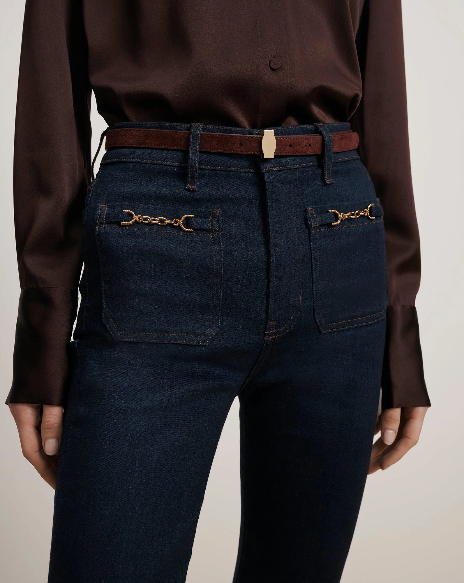 Veronica Beard - Dash Suede Belt - Image 2