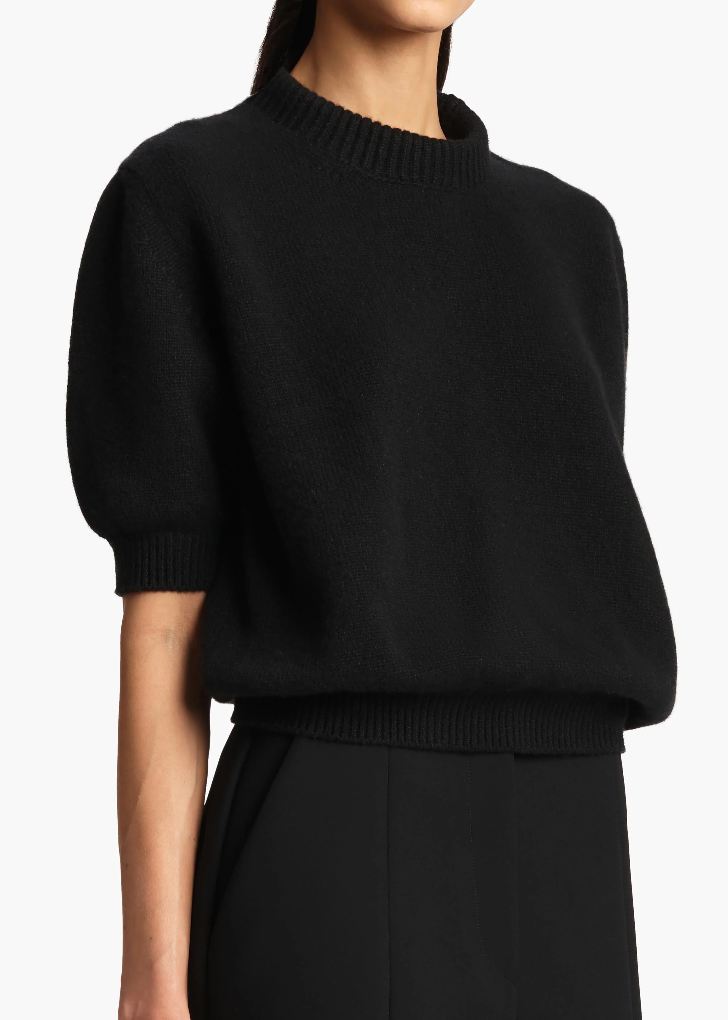 Khaite - Davin Sweater in Black - Image 12