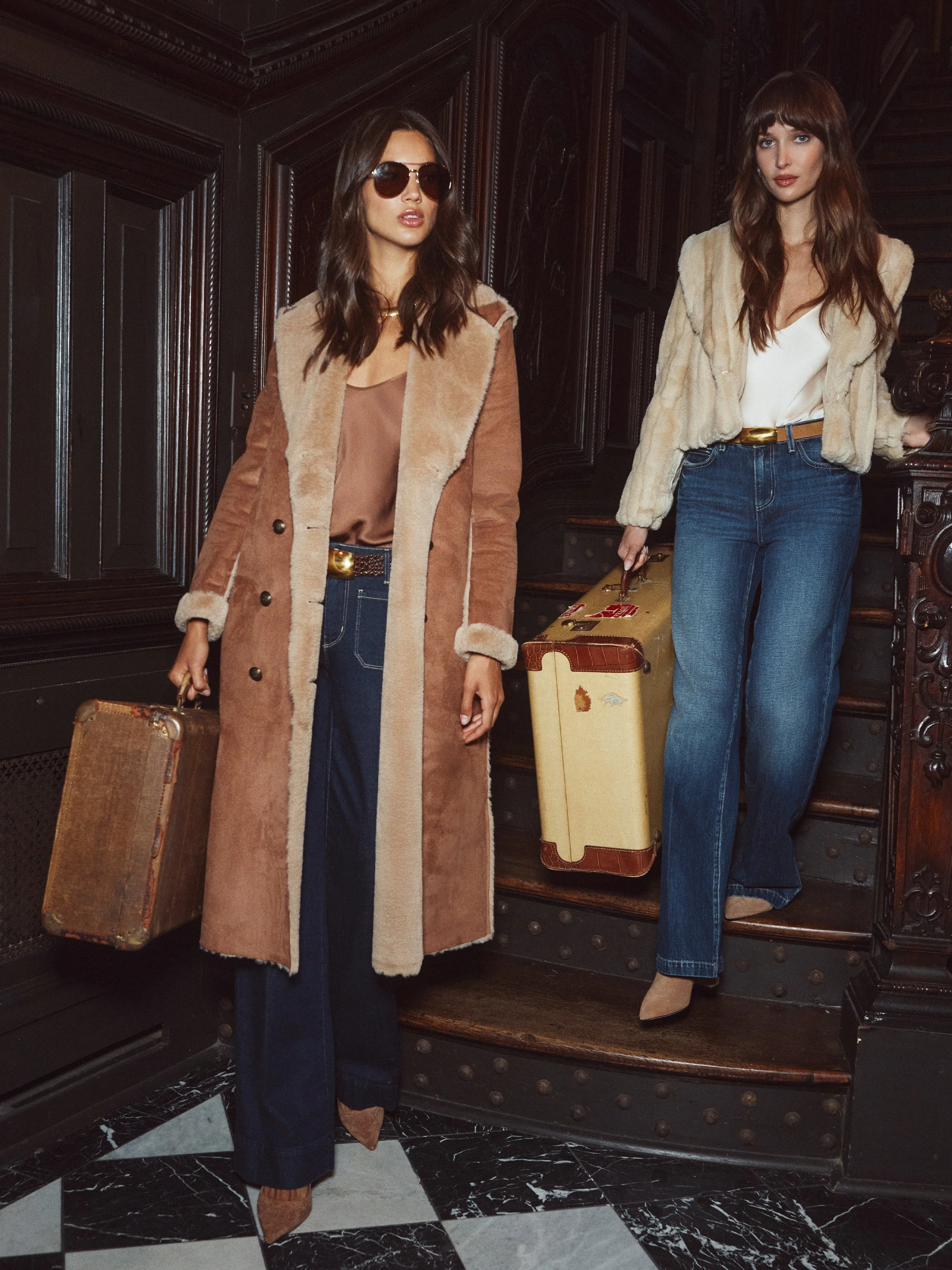 L'AGENCE - Davy Faux Fur Jacket - Image 12