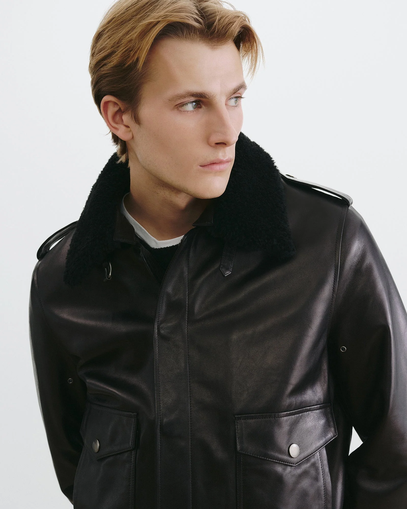 Nili Lotan - DAYMON LEATHER JACKET - Image 4