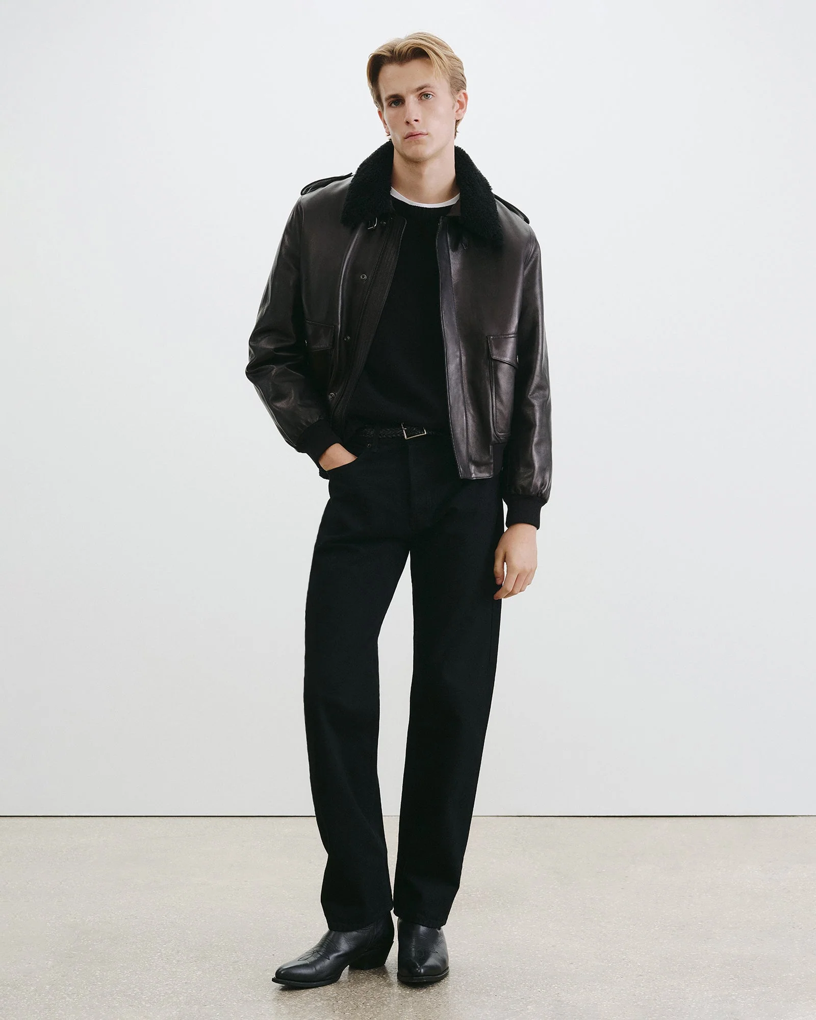 Nili Lotan - DAYMON LEATHER JACKET - Image 6