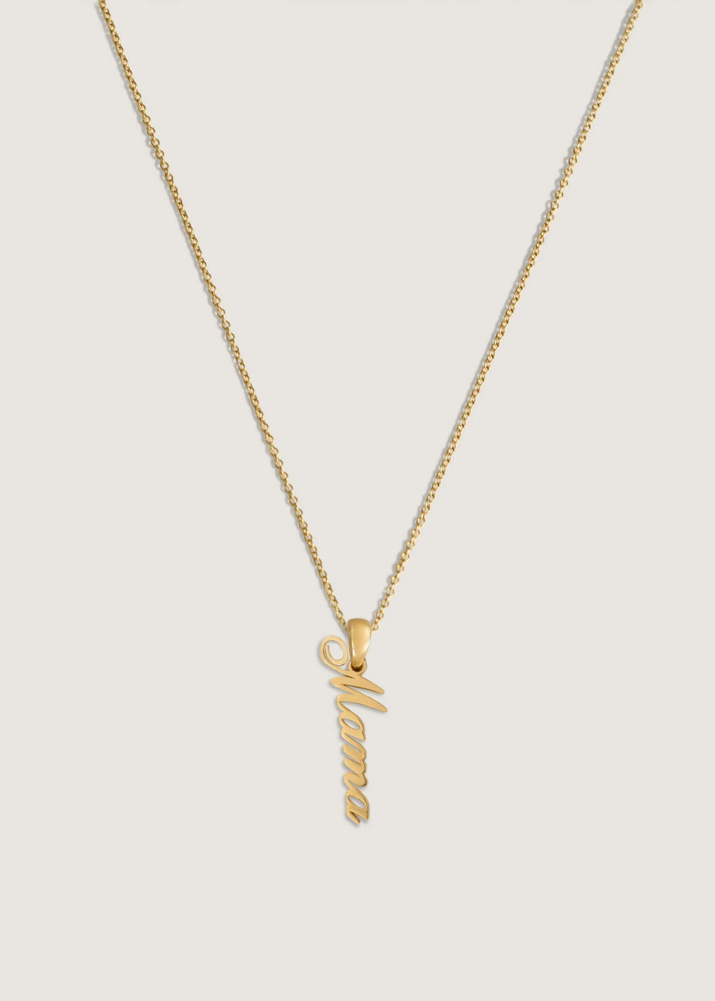 Kinn - Dear Kaia Vertical Nameplate Necklace - Image 7