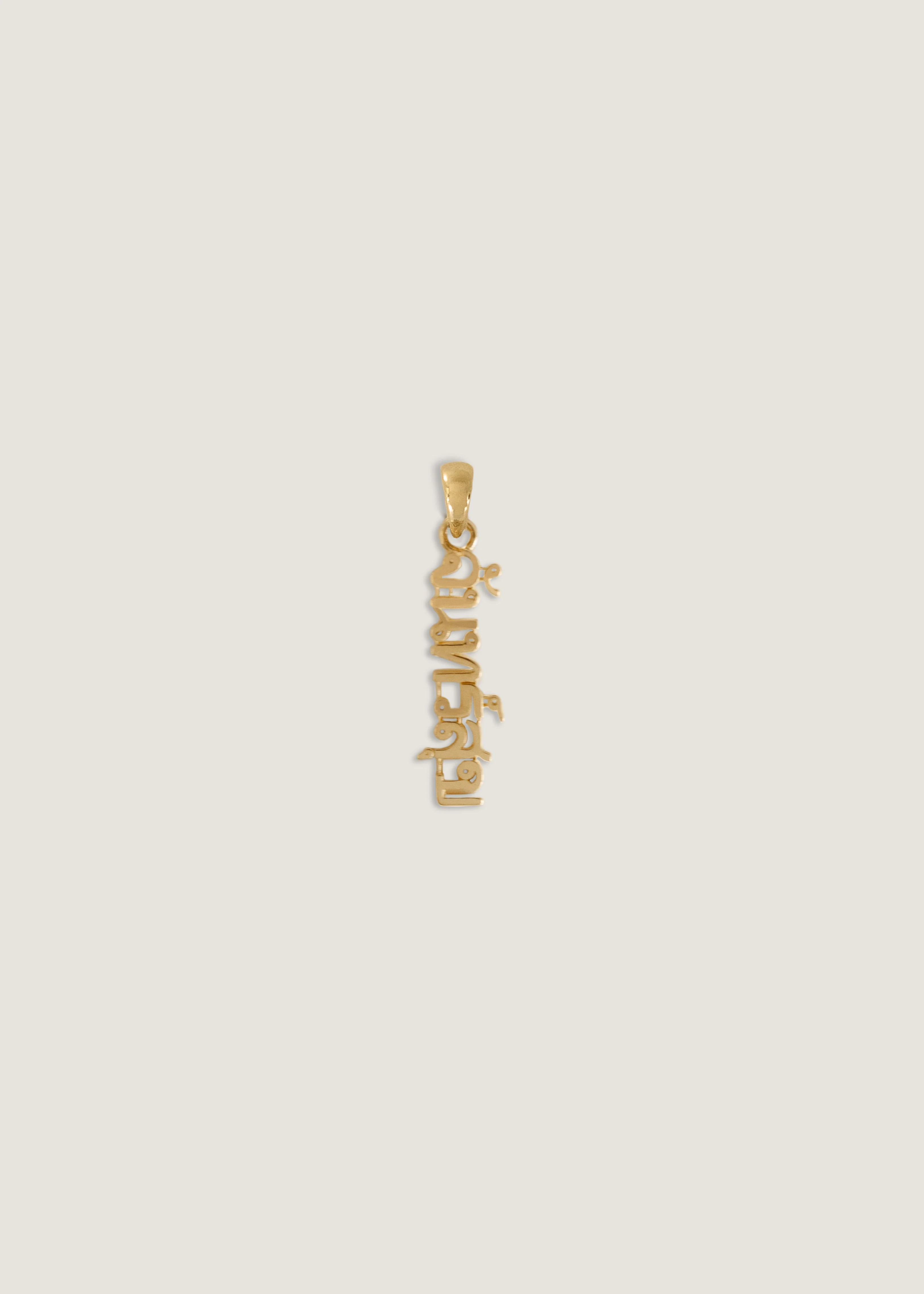 Kinn - Dear Kaia Vertical Nameplate Pendant - Image 6