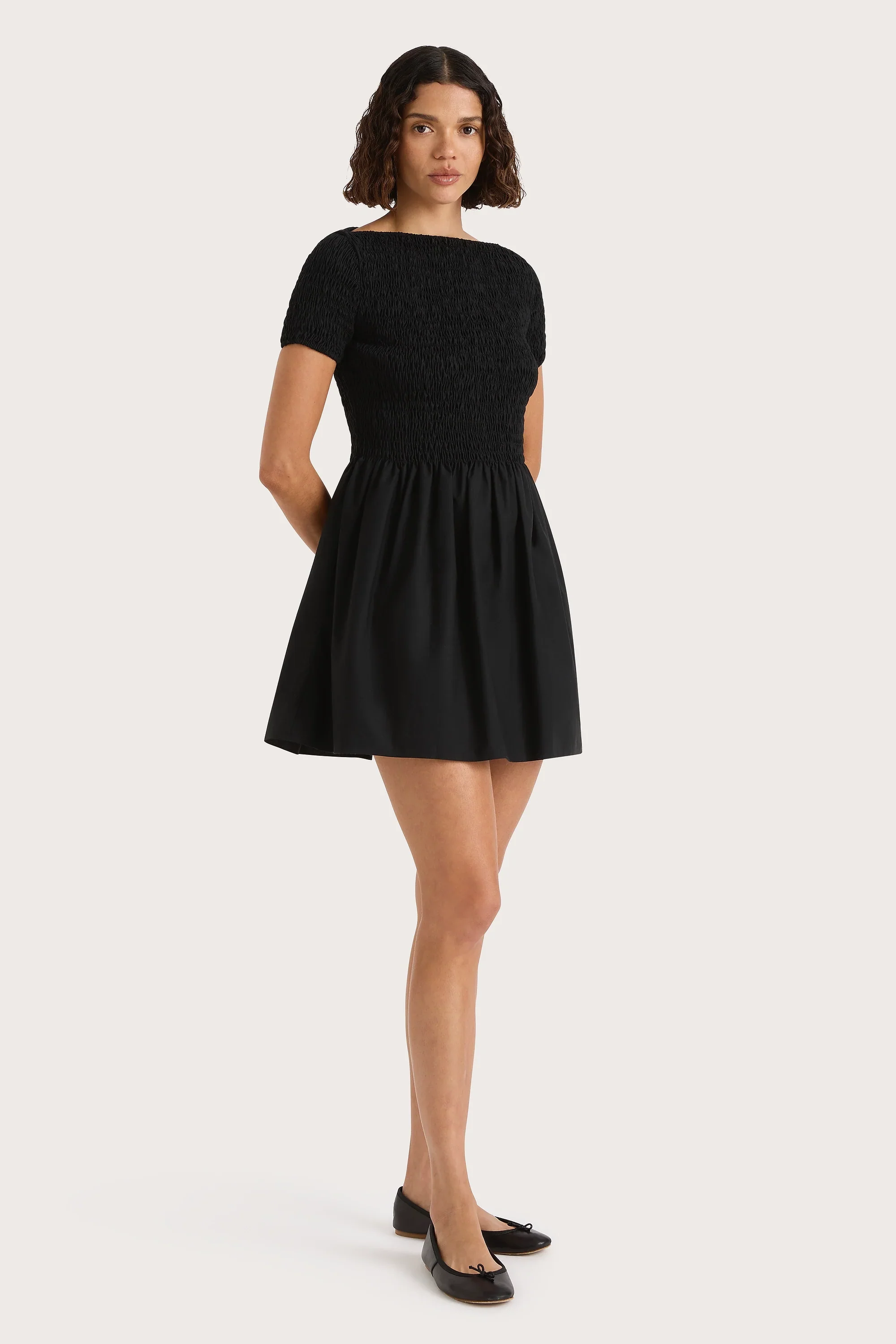 Faithfull - Deboni Mini Dress Black - Final Sale - Image 2