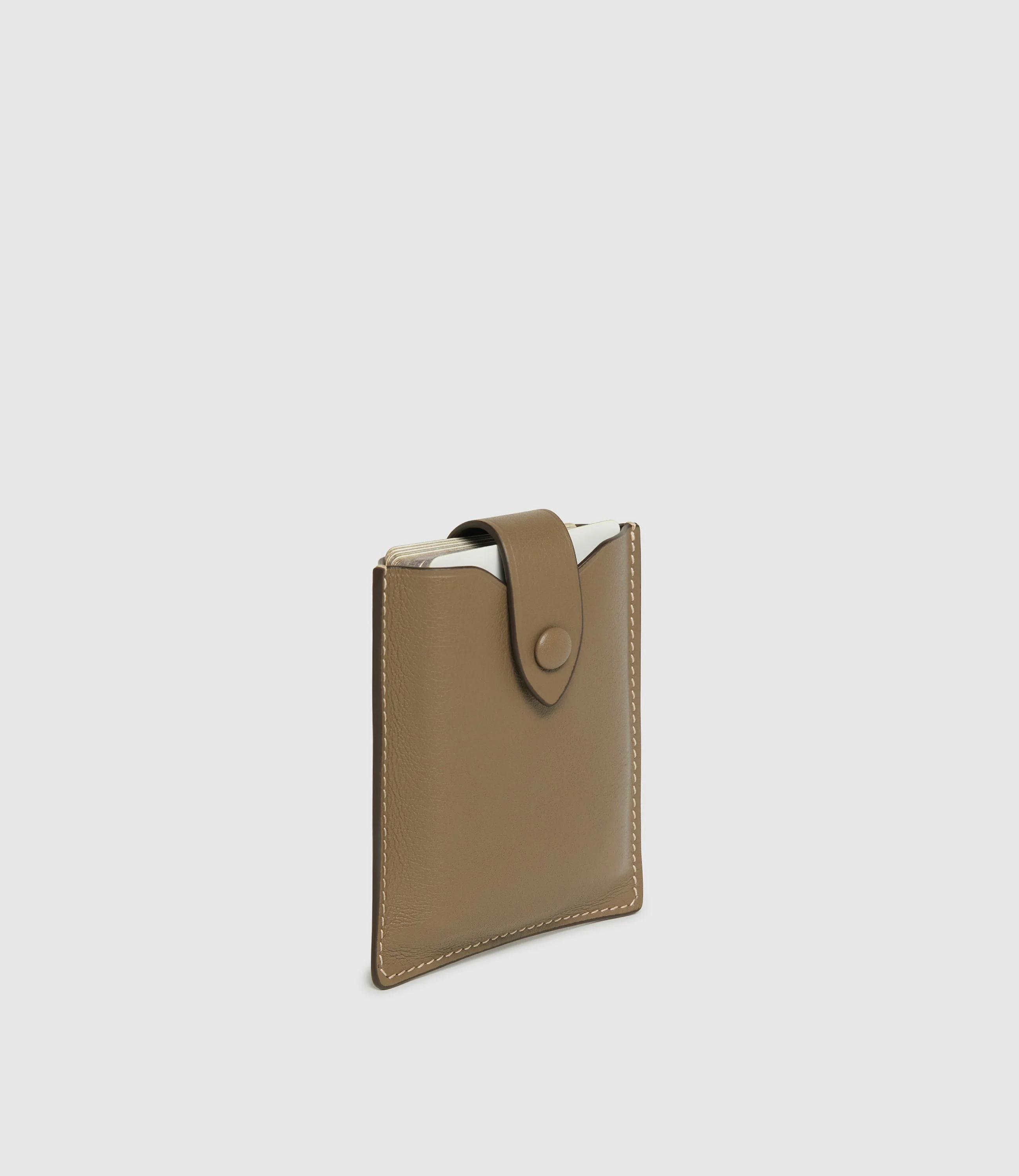 Metier - Playing Cards and Deck of Cards Case Set Smooth Calfskin Taupe - Image 2