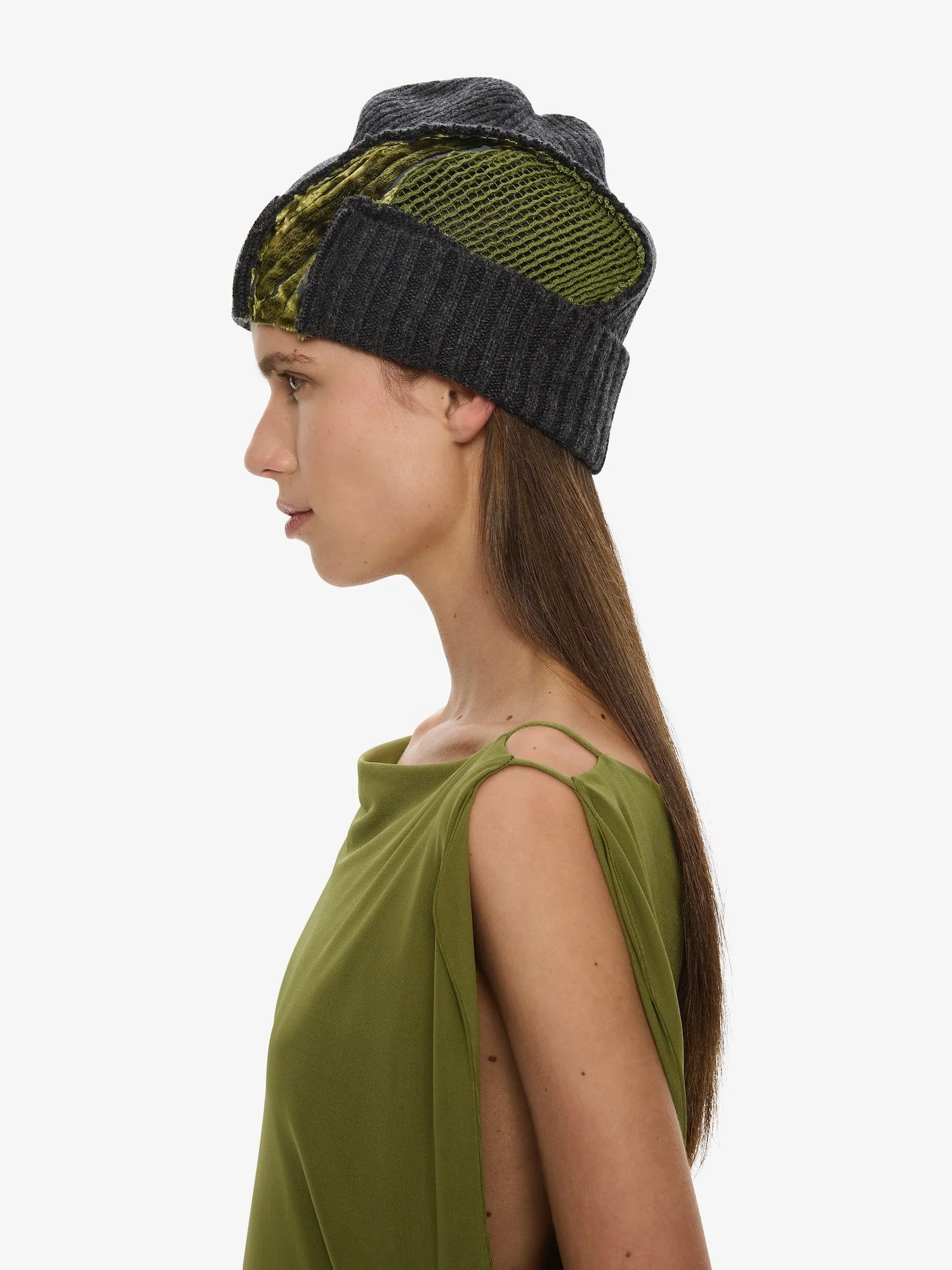 Christopher Esber - Deconstruct Mesh Beanie - Image 5