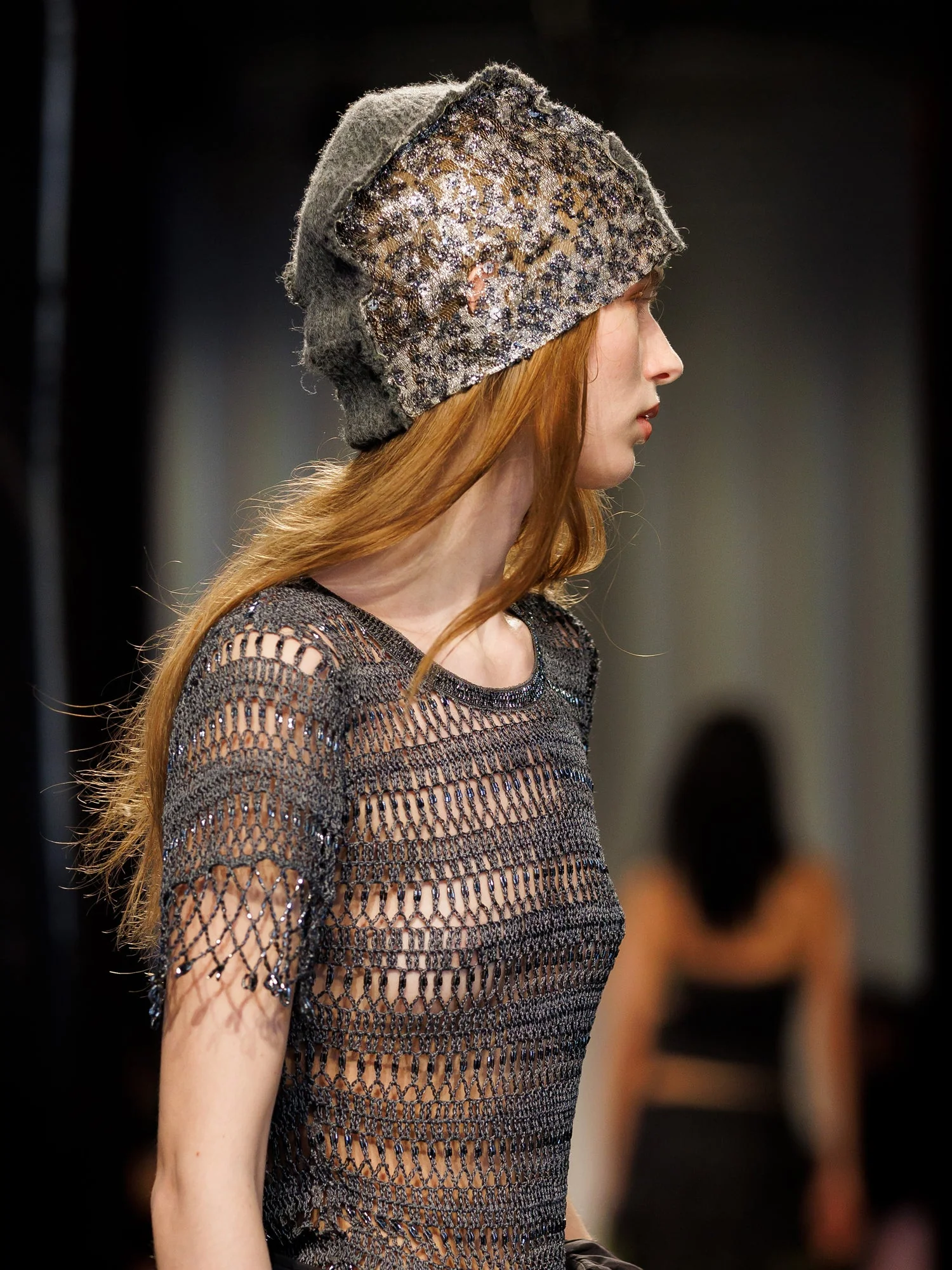 Christopher Esber - Deconstruct Sequin Beanie - Image 7