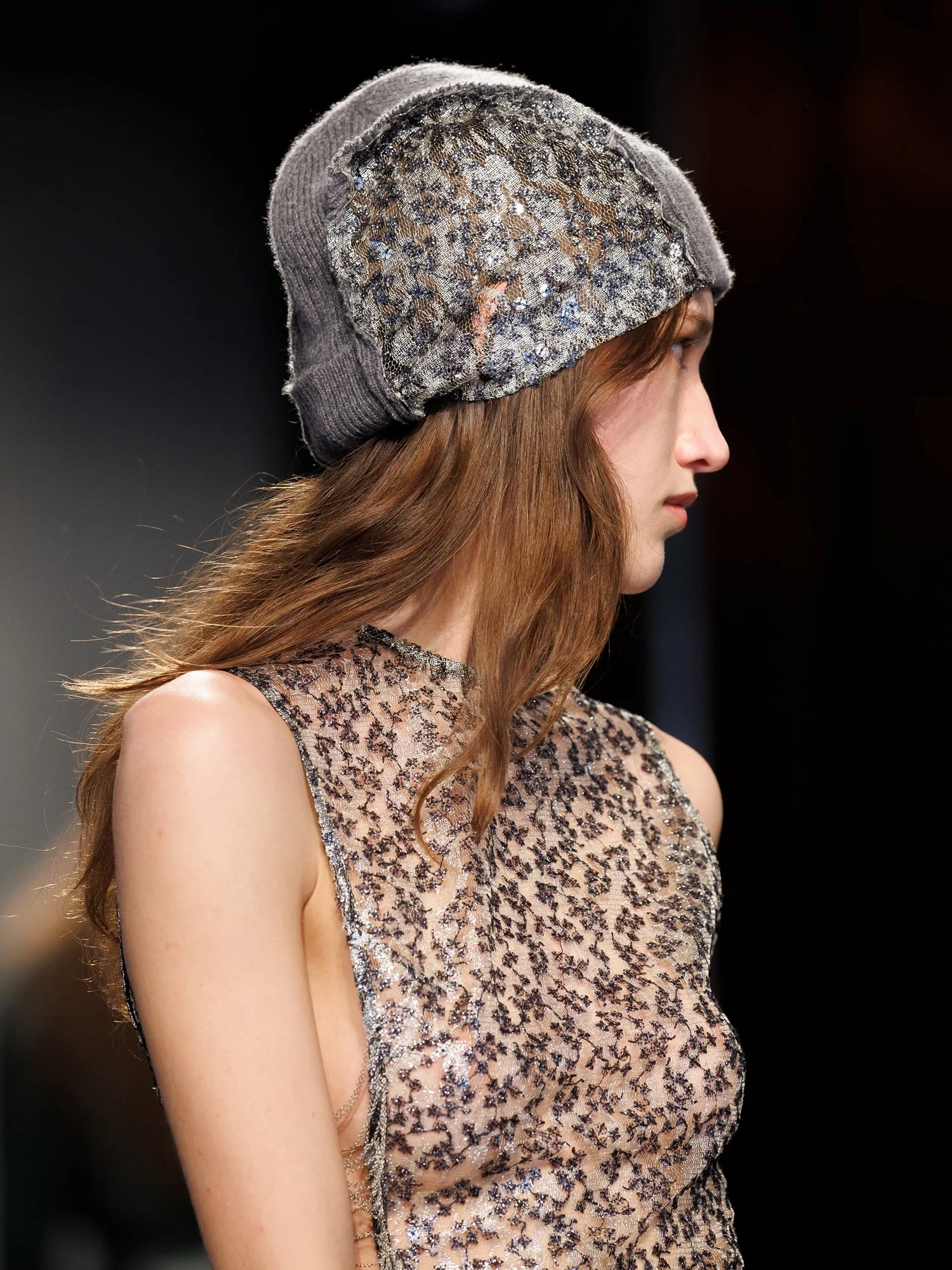 Christopher Esber - Deconstruct Sequin Beanie - Image 8