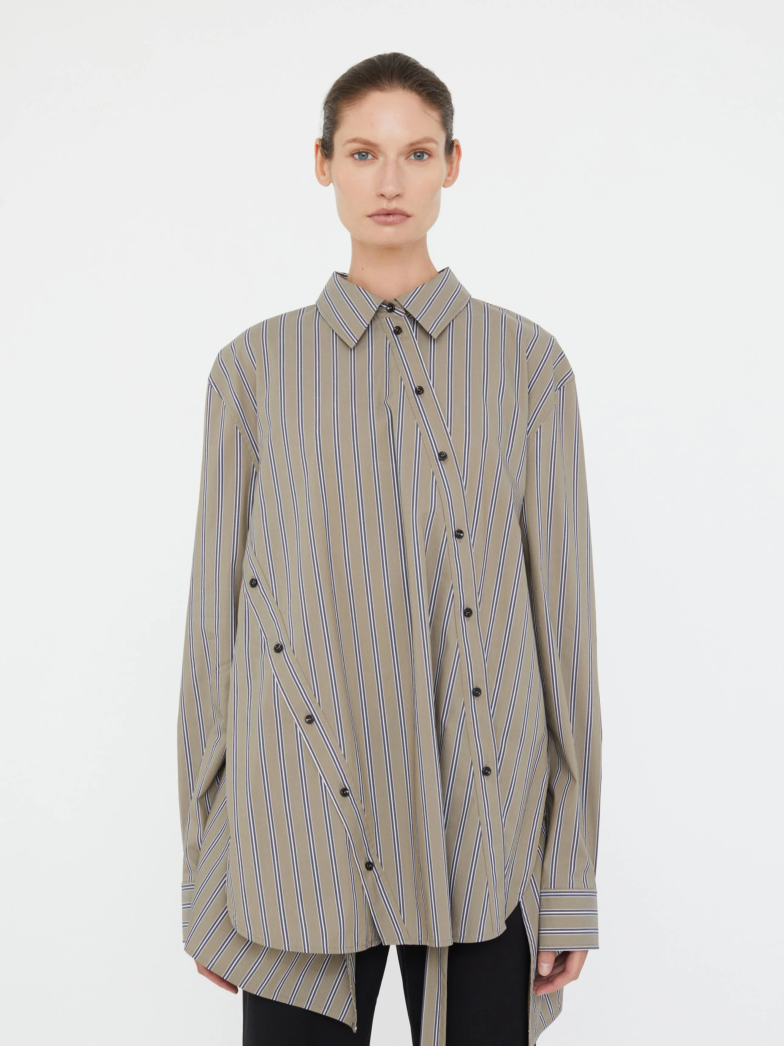 Christopher Esber - Deconstruct Cotton Shirt Tunic