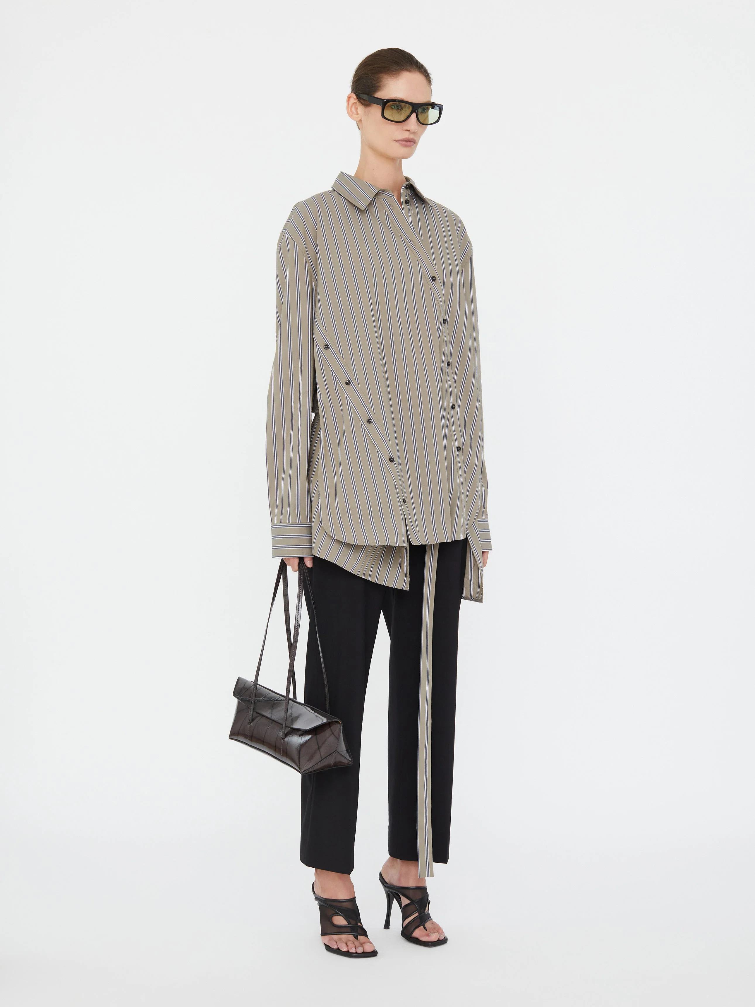 Christopher Esber - Deconstruct Cotton Shirt Tunic - Image 3