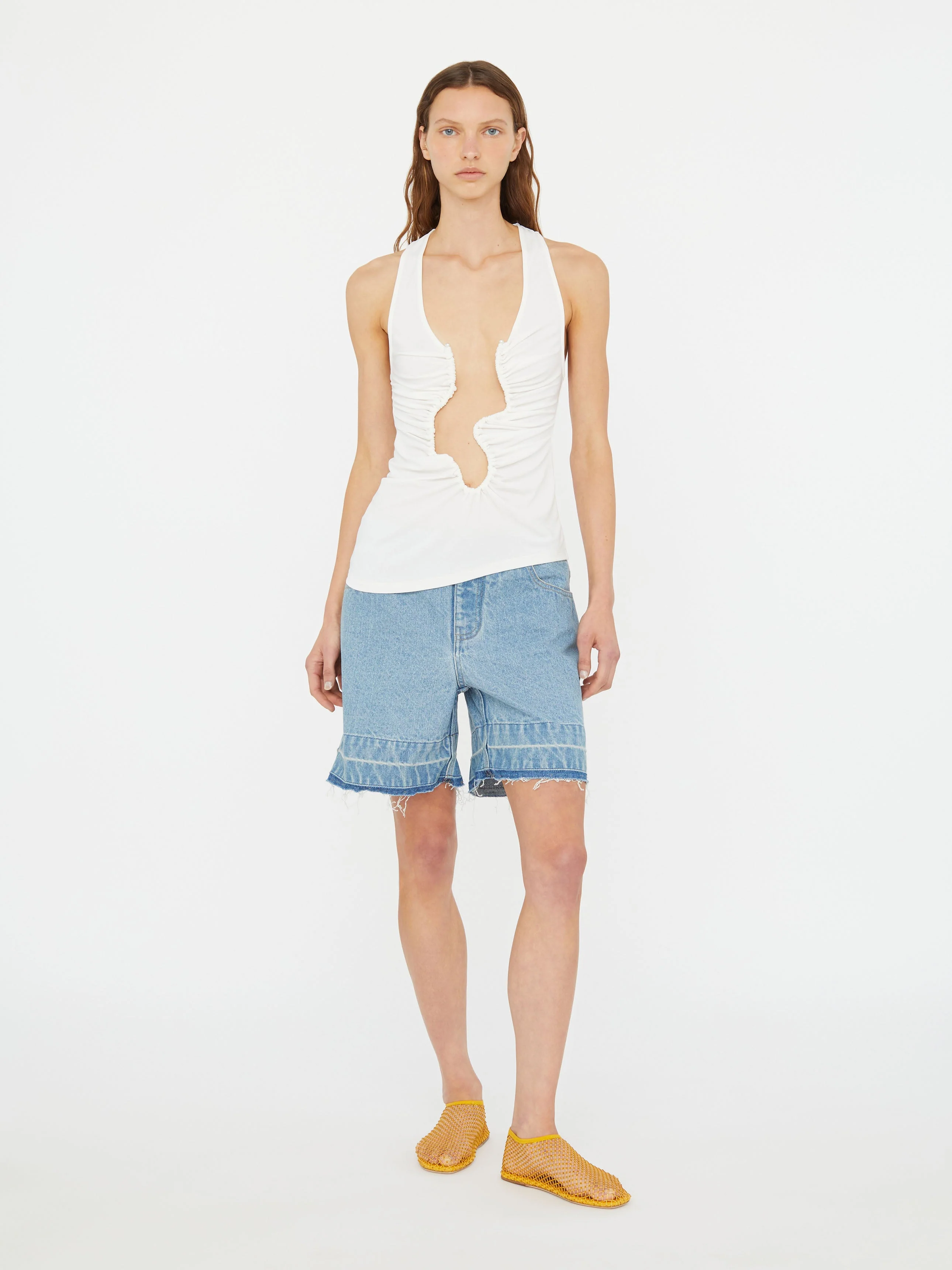 Christopher Esber - Deconstruct Denim Short - Image 4
